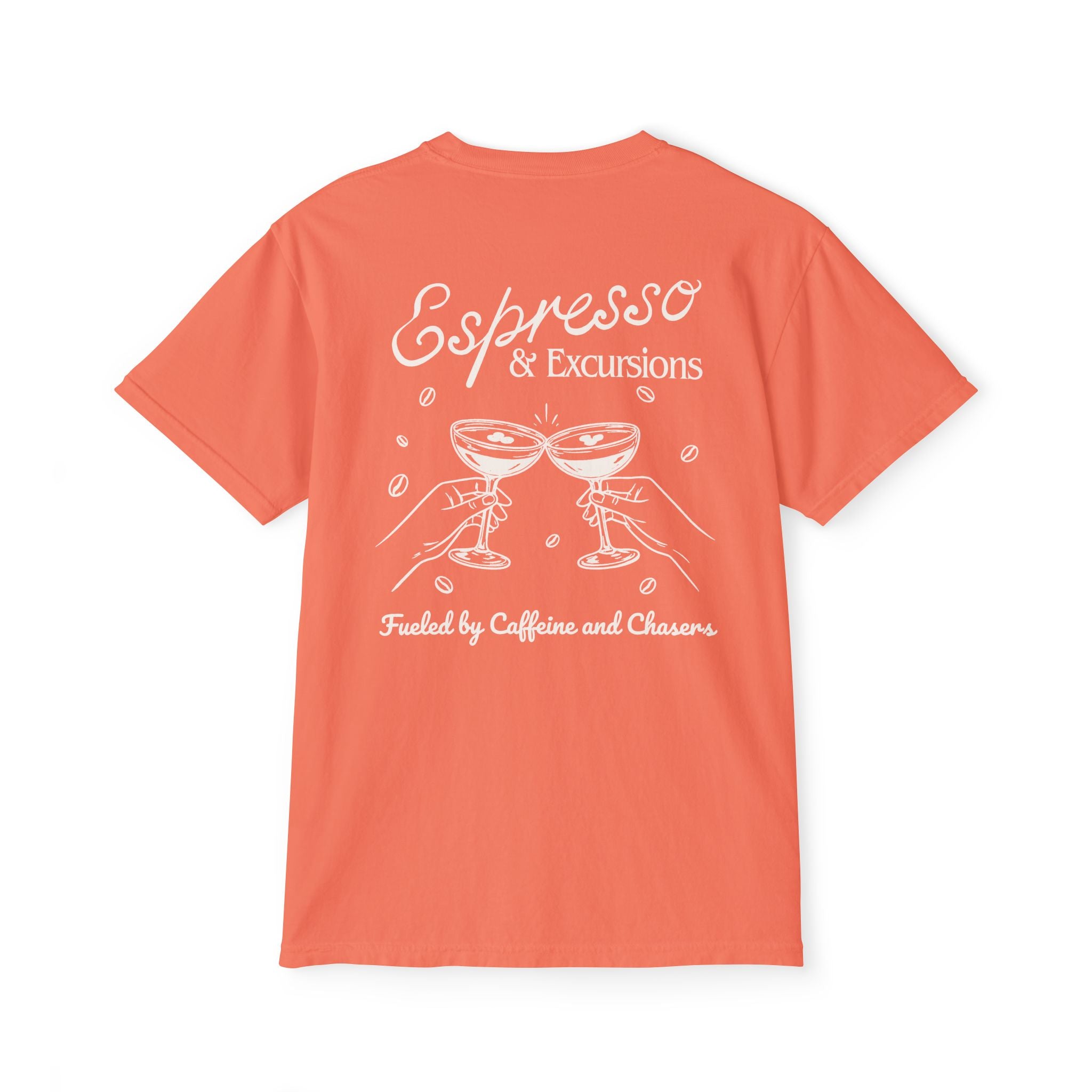 Espresso & Excusions Pocket Tee - Suite Escape