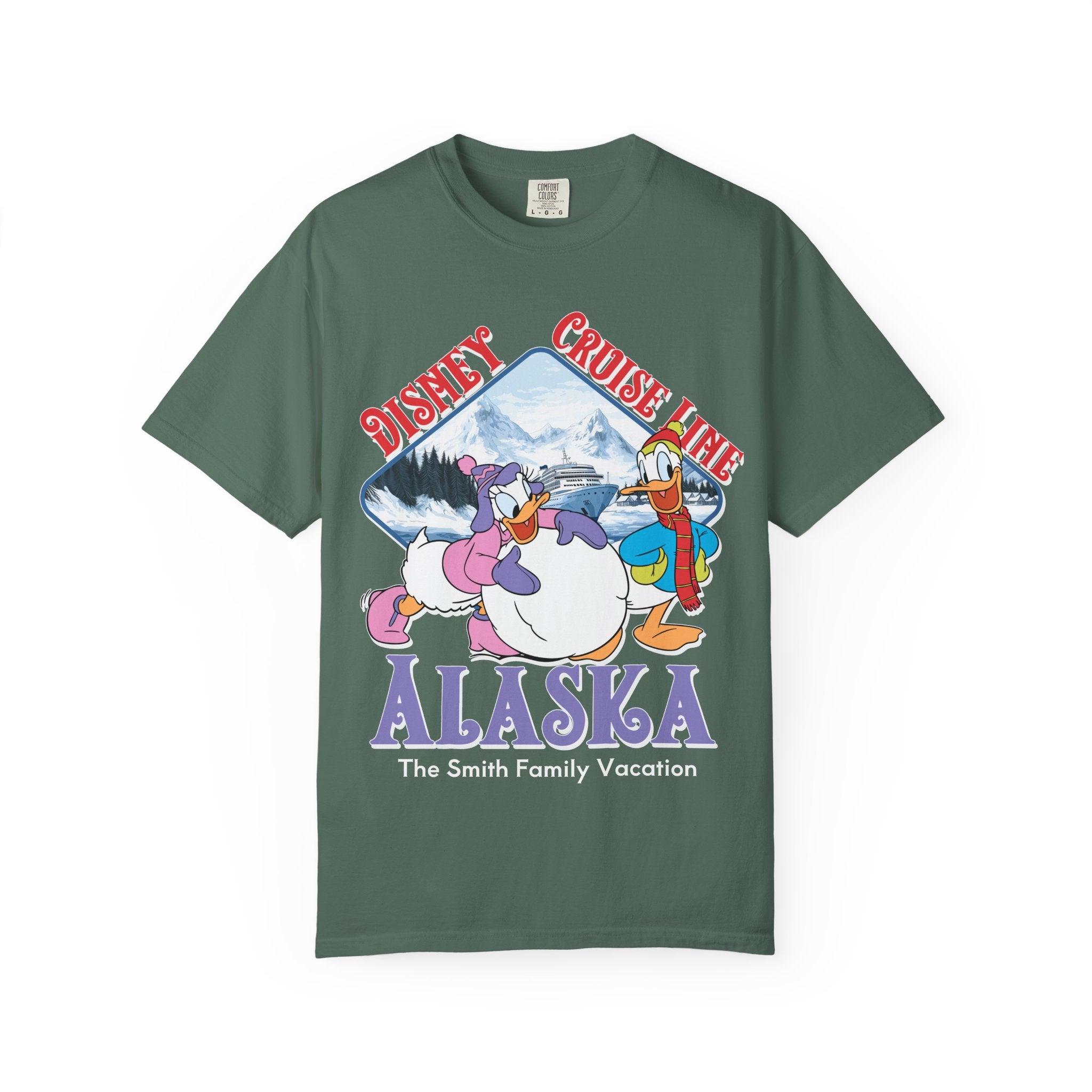 Magical Cruise Line Alaska Shirt - Donald & Daisy