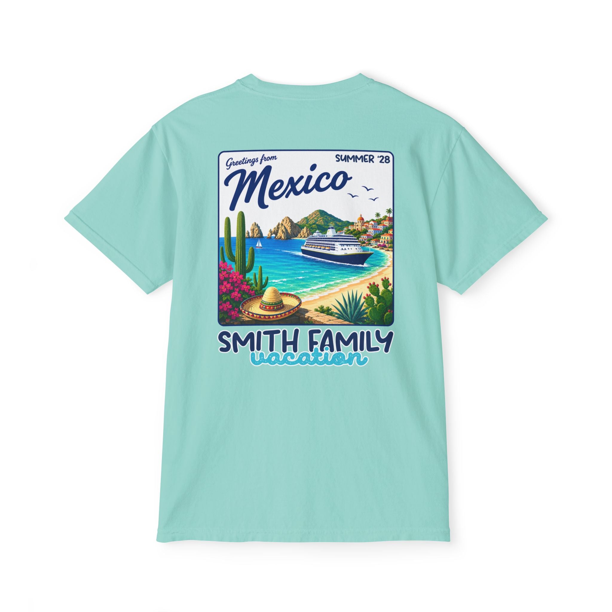 Greetings from Mexico Pocket Tee - Suite Escape