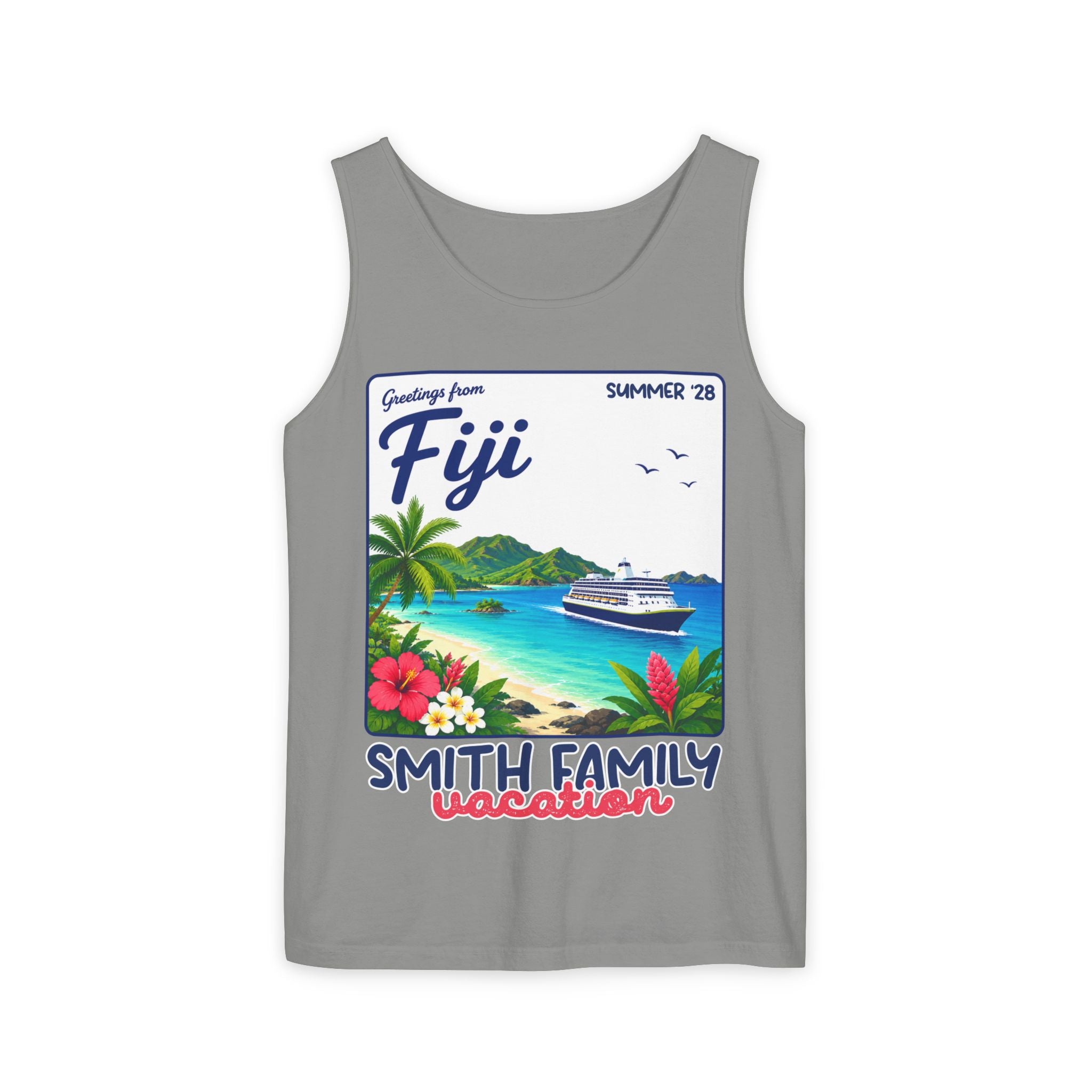 Greetings from Fiji Tank Top - Suite Escape