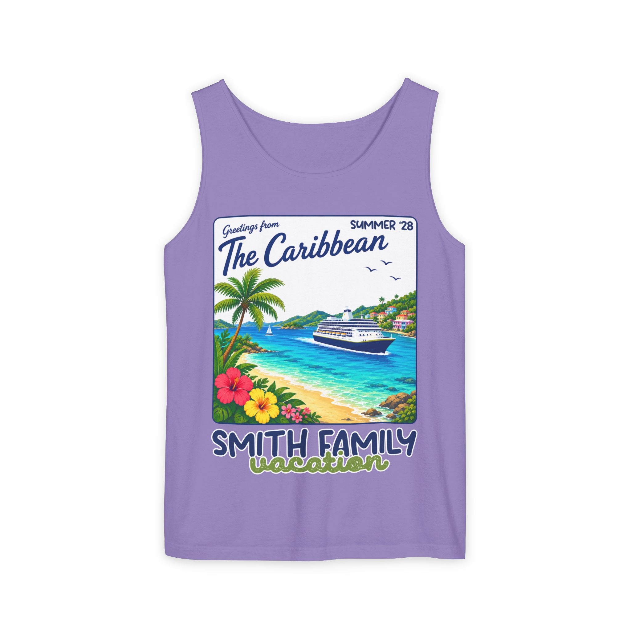 Greetings from the Caribbean Tank Top - Suite Escape