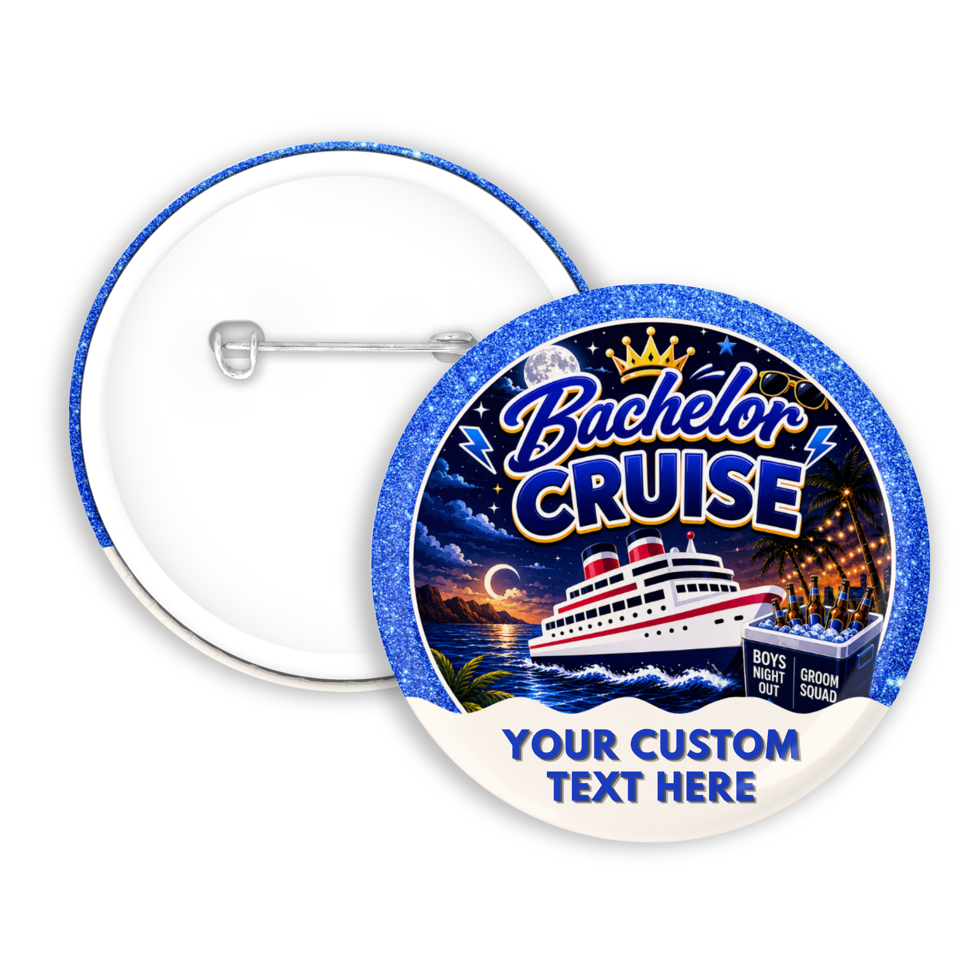 Bachelor Cruise Pinback Button - Suite Escape
