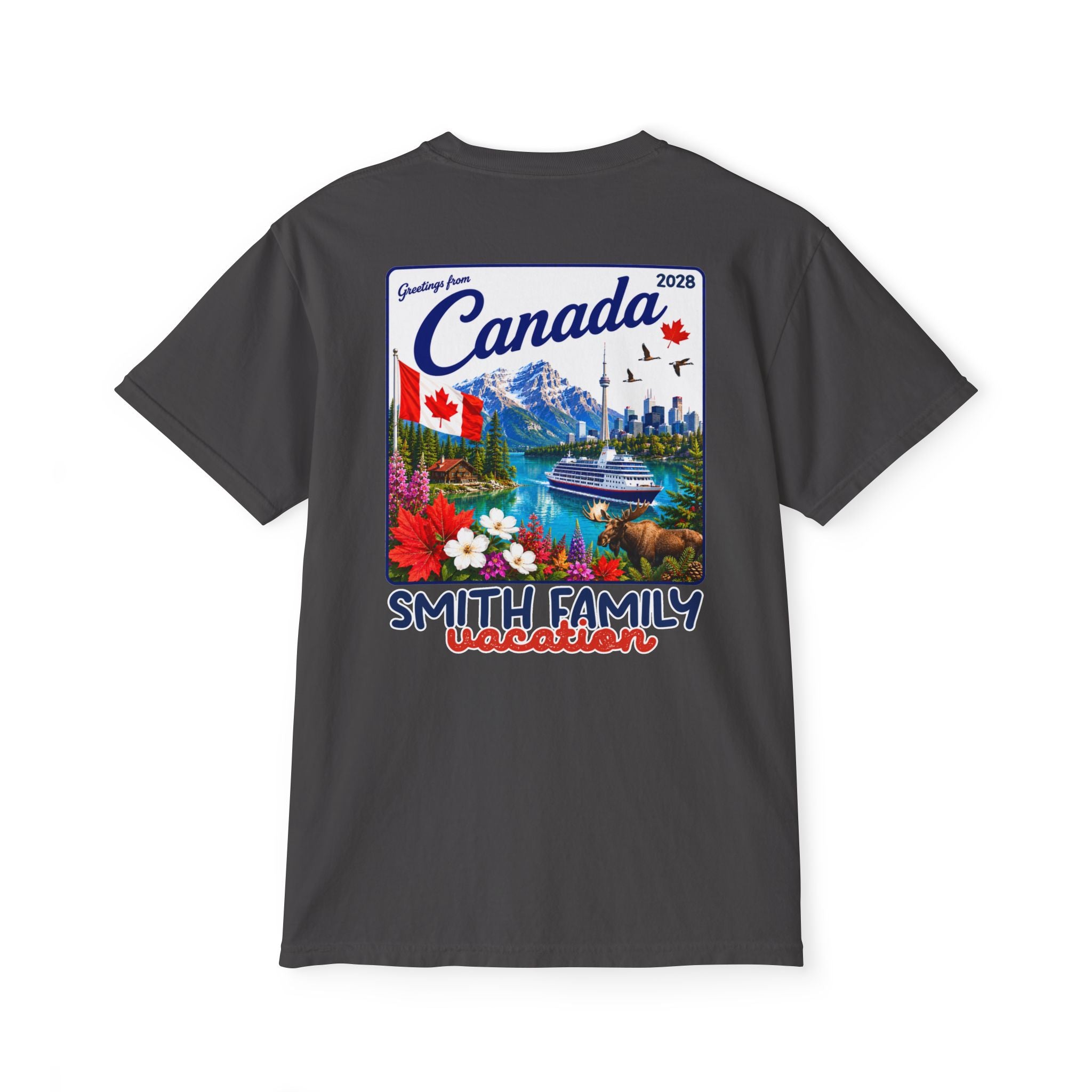 Greetings from Canada Pocket Tee - Suite Escape