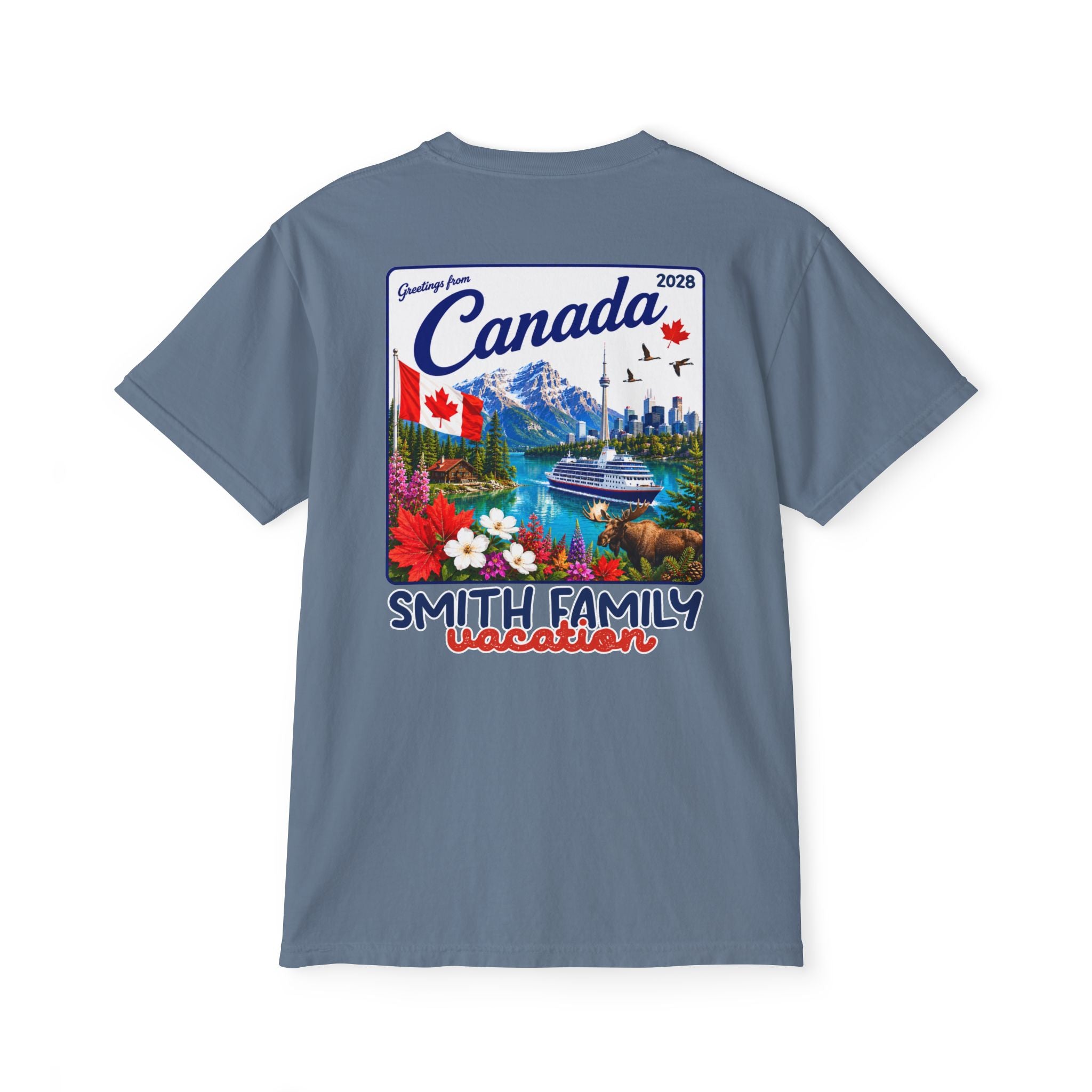 Greetings from Canada Pocket Tee - Suite Escape