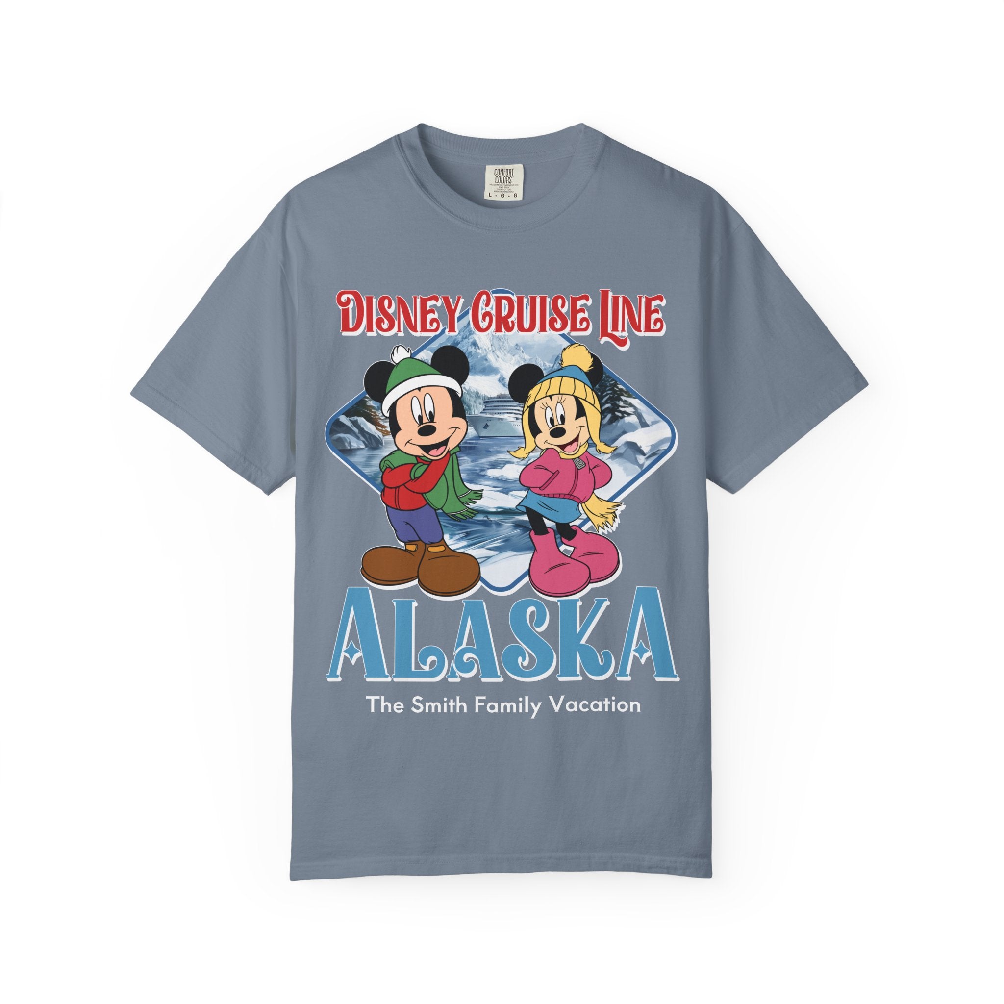 Magical Cruise Line Alaska Shirt - Mickey & Minnie