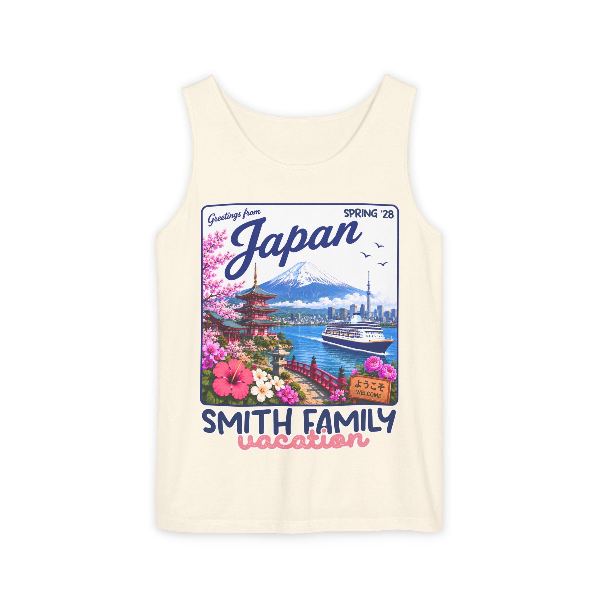 Greetings from Japan Tank Top - Suite Escape