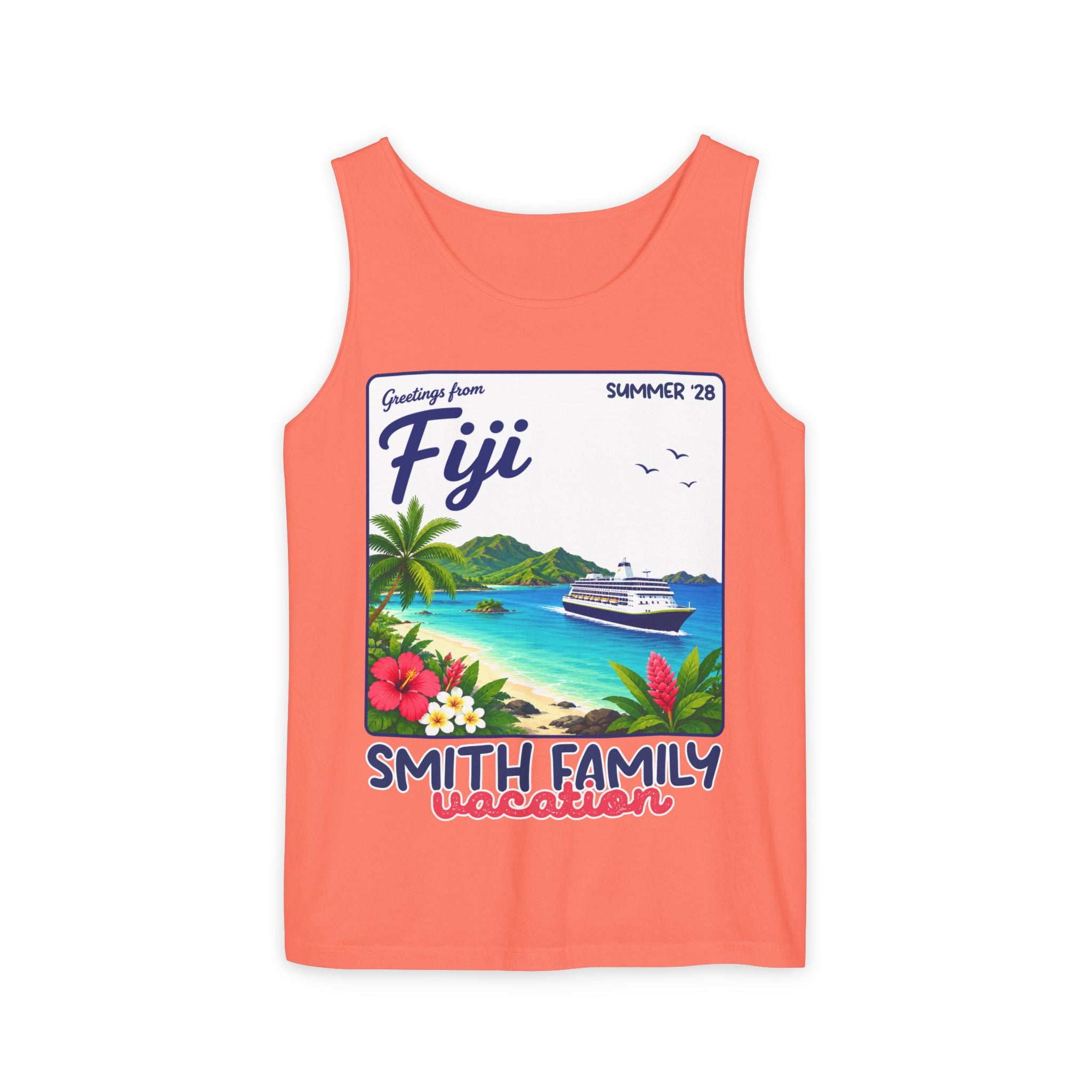 Greetings from Fiji Tank Top - Suite Escape