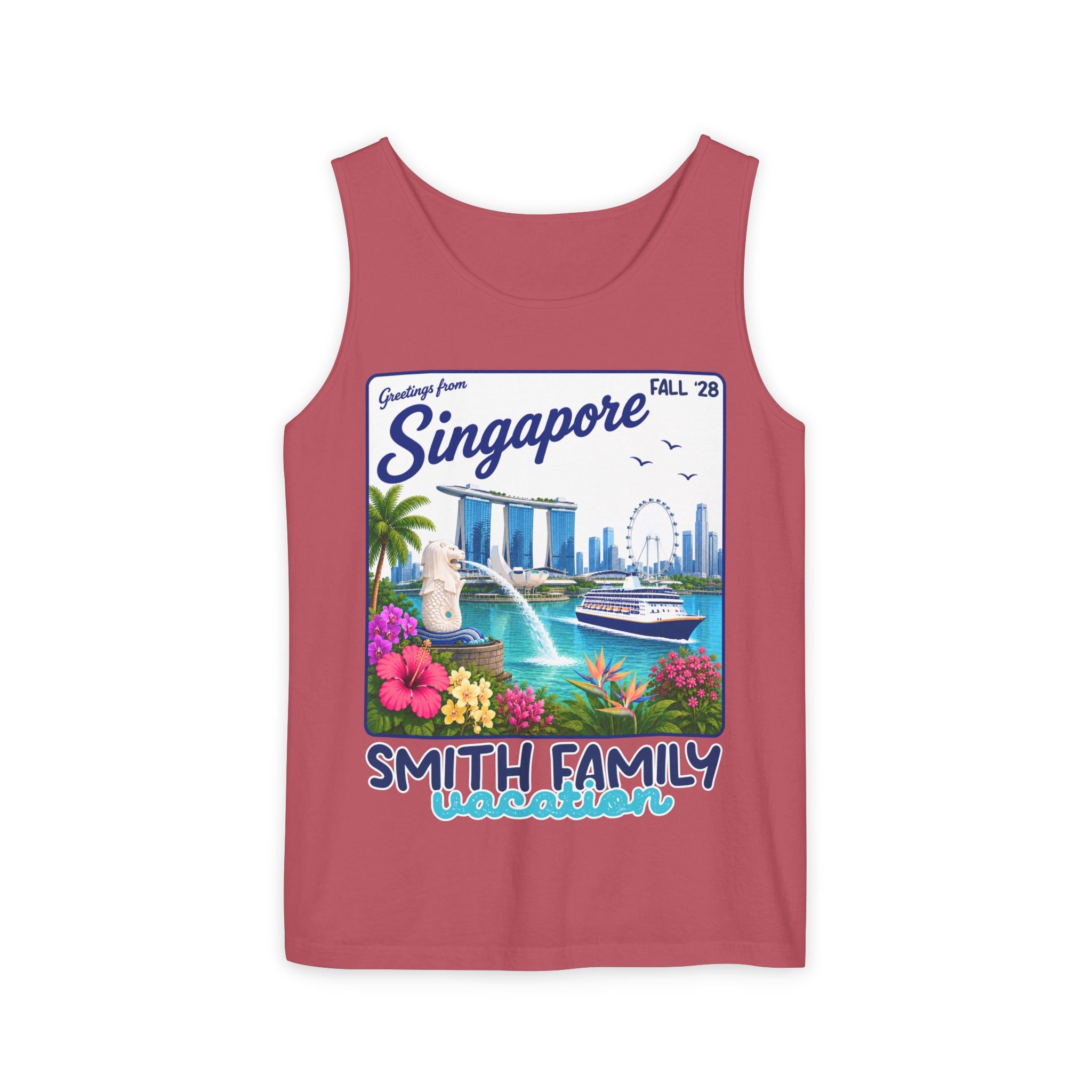 Greetings from Singapore Tank Top - Suite Escape
