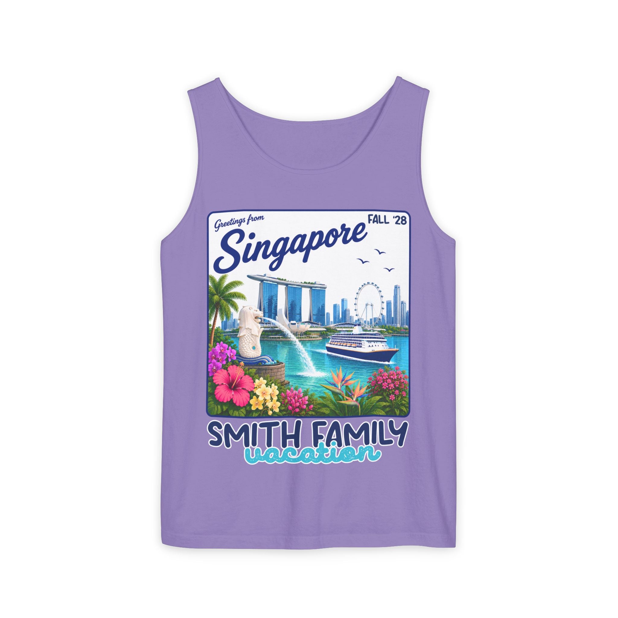 Greetings from Singapore Tank Top - Suite Escape