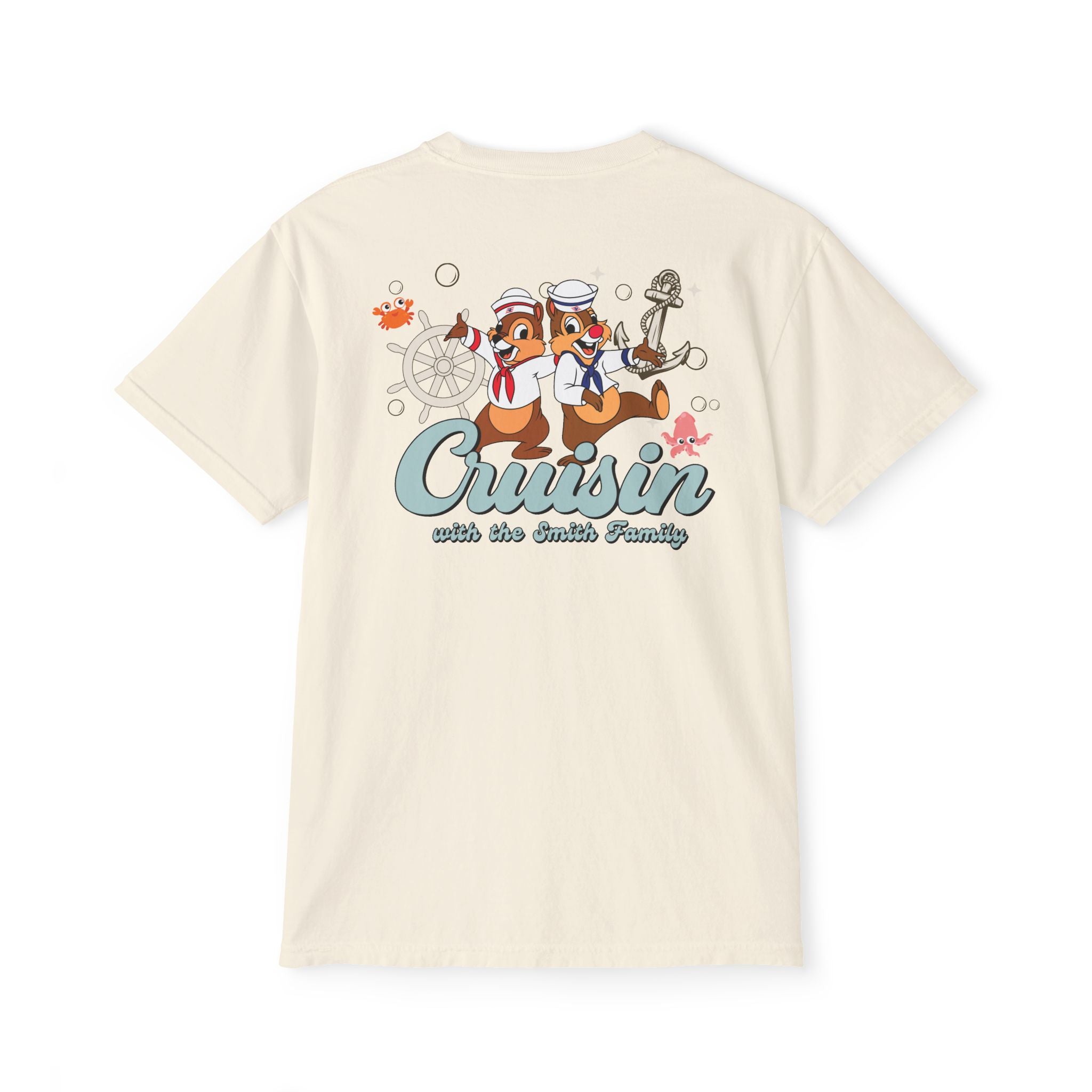 Magical Cruise Line "Cruisin" Pocket Tee - Chip & Dale