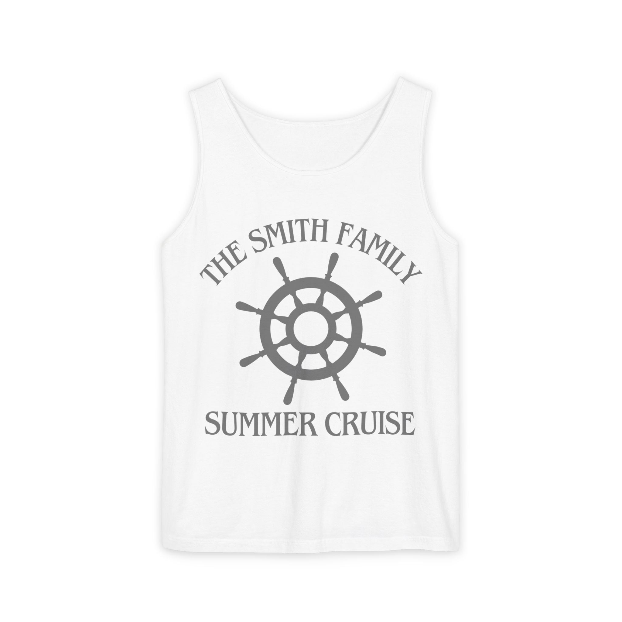 Personalized Ship Wheel Tank Top - Suite Escape