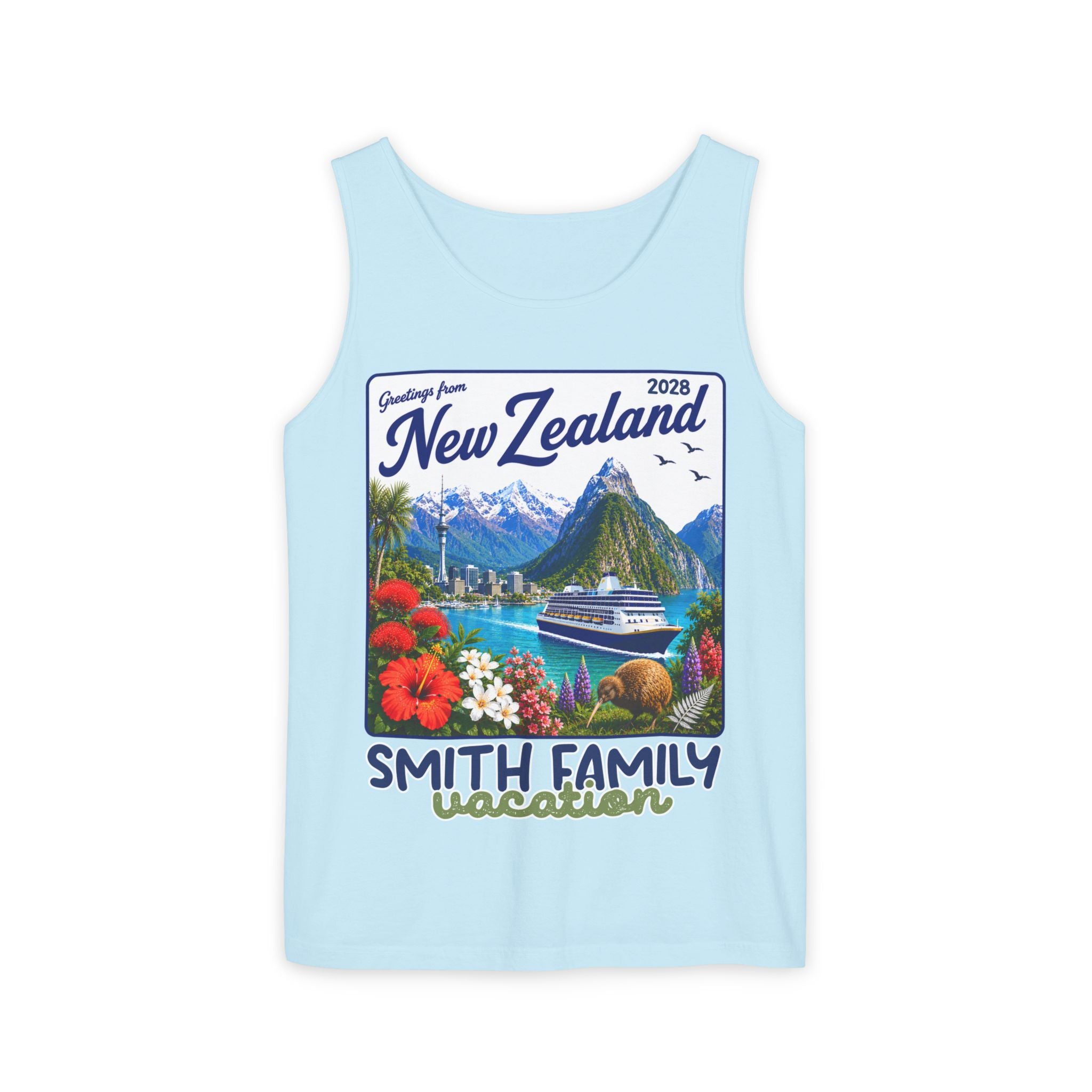 Greetings from New Zealand Tank Top - Suite Escape