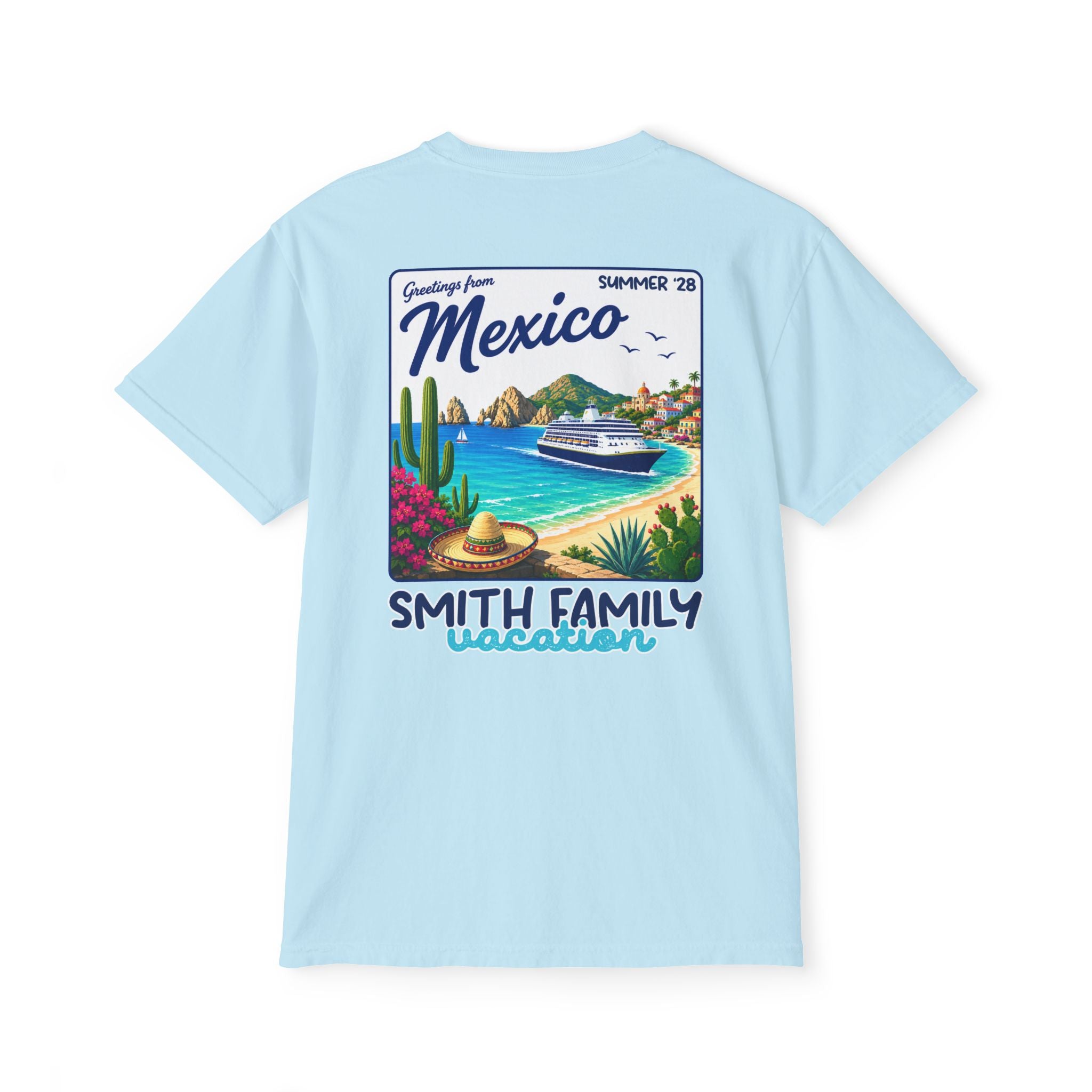 Greetings from Mexico Pocket Tee - Suite Escape