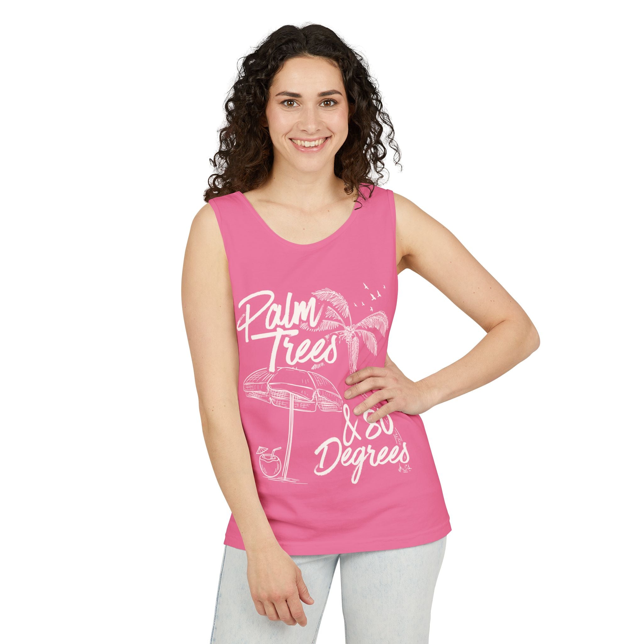 Palm Trees & 80 Degrees Tank Top - Suite Escape