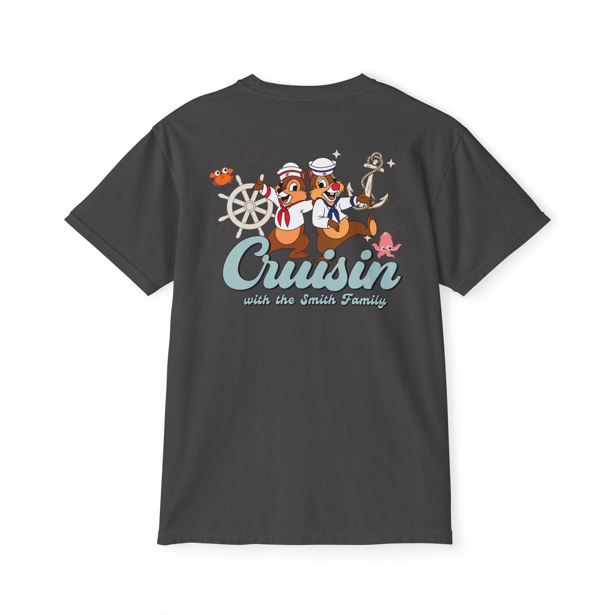 Magical Cruise Line "Cruisin" Pocket Tee - Chip & Dale
