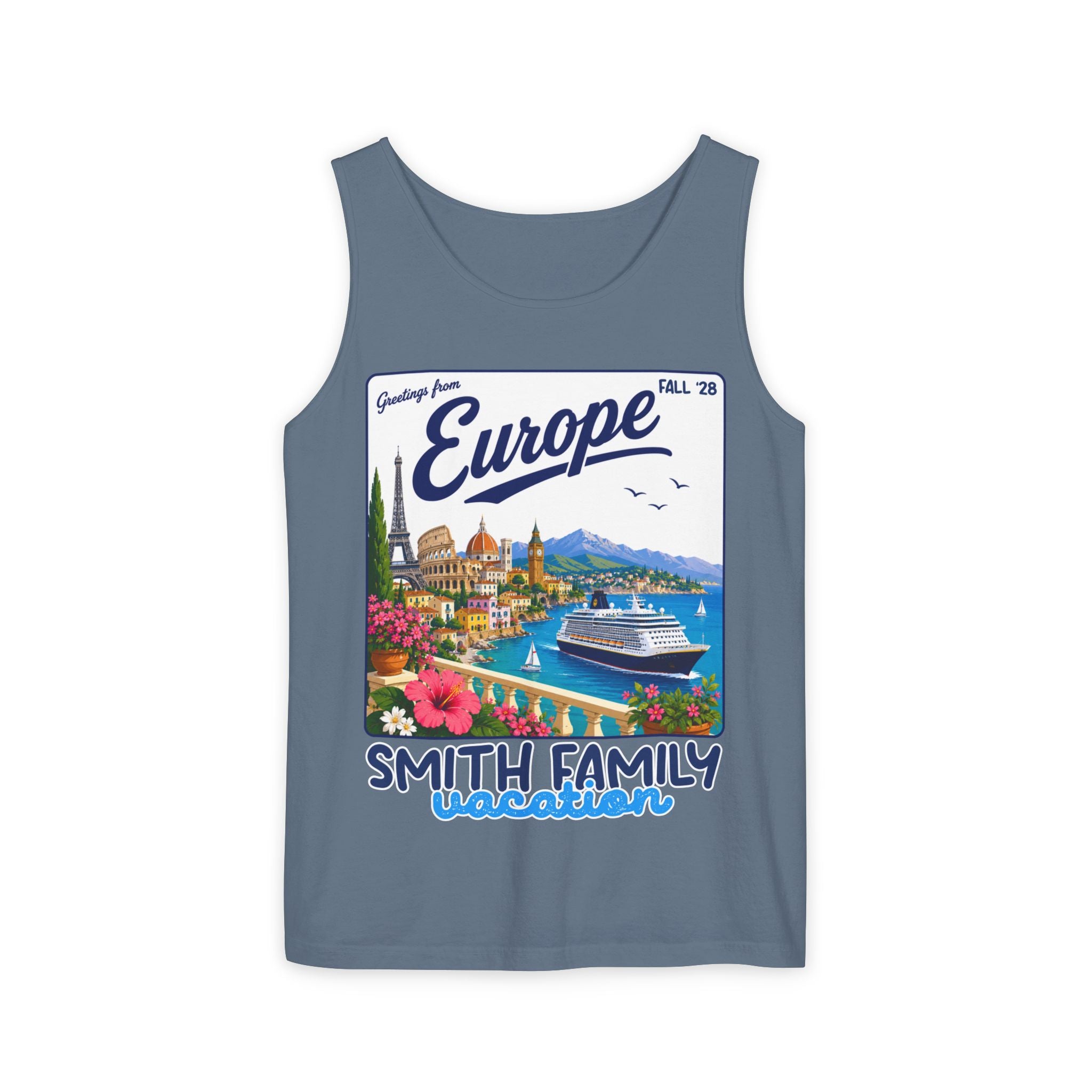 Greetings from Europe Tank Top - Suite Escape