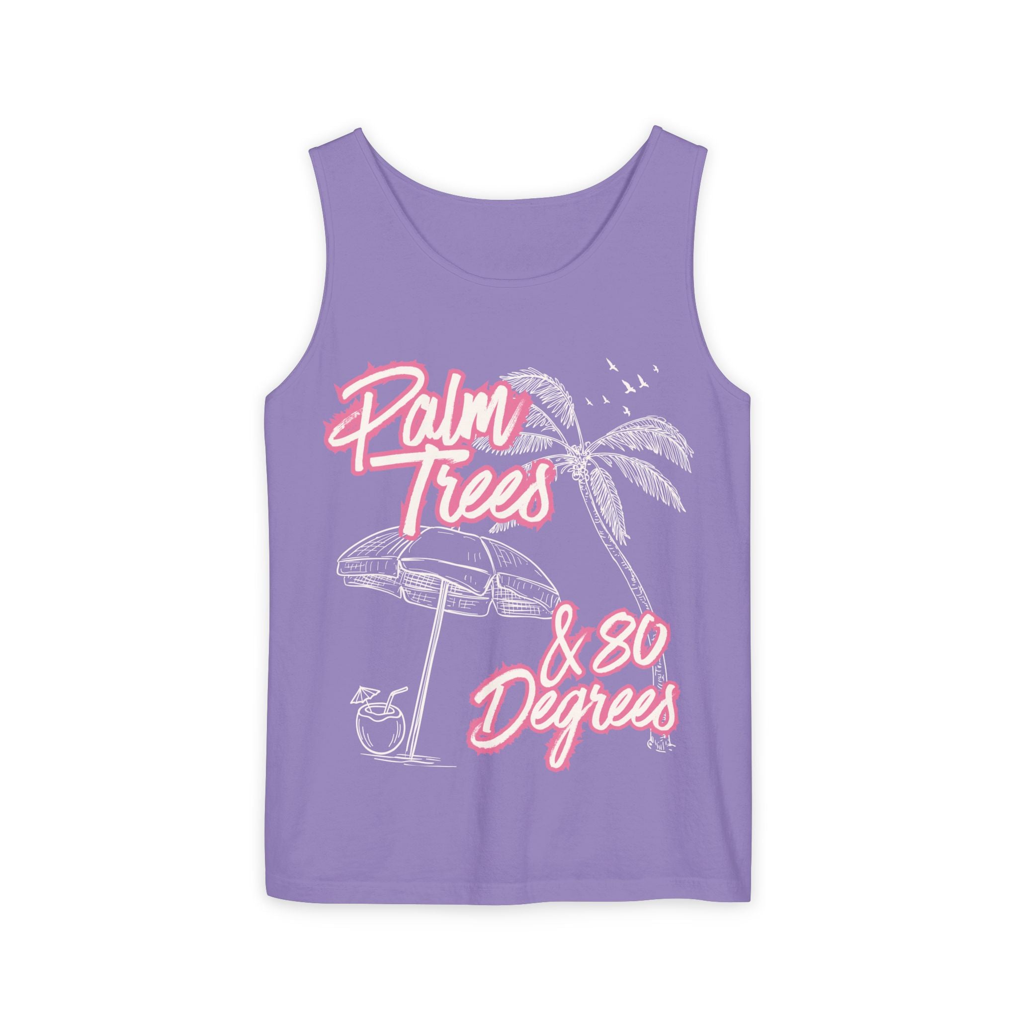 Palm Trees & 80 Degrees Tank Top - Suite Escape
