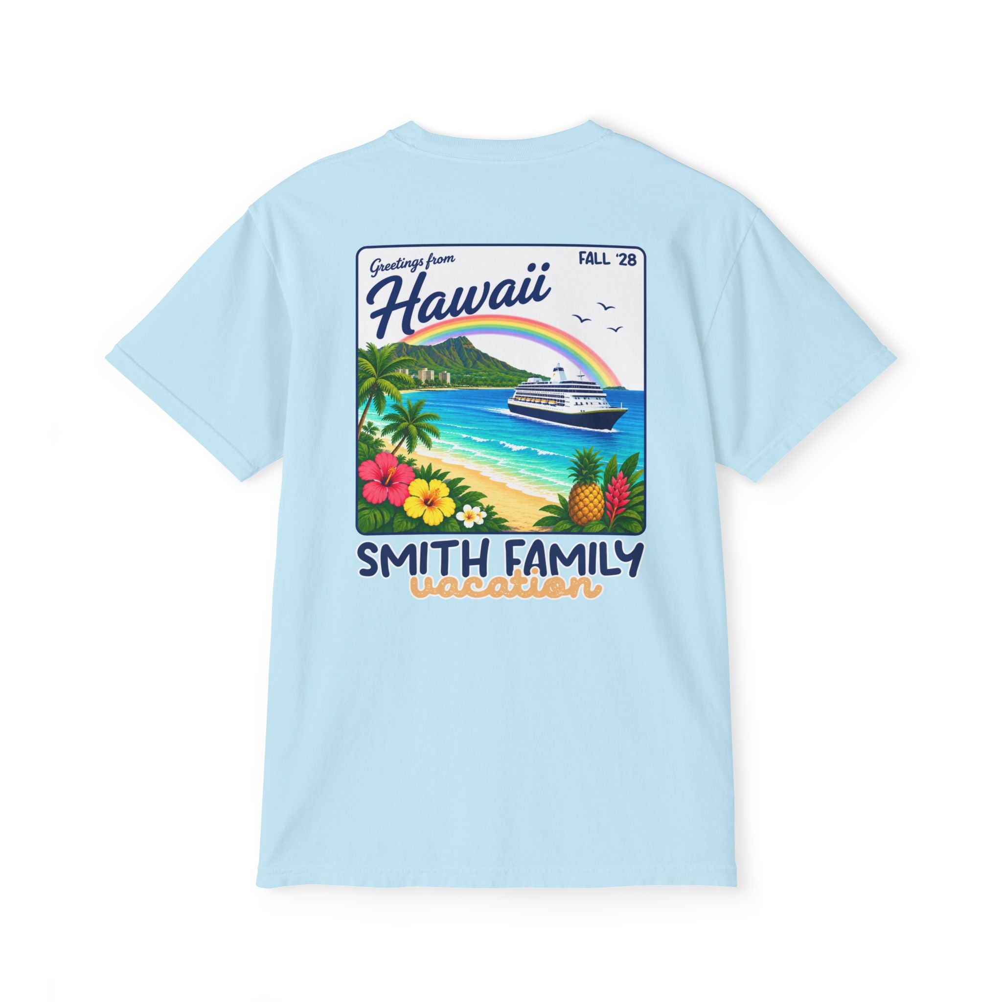 Greetings from Hawaii Pocket Tee - Suite Escape