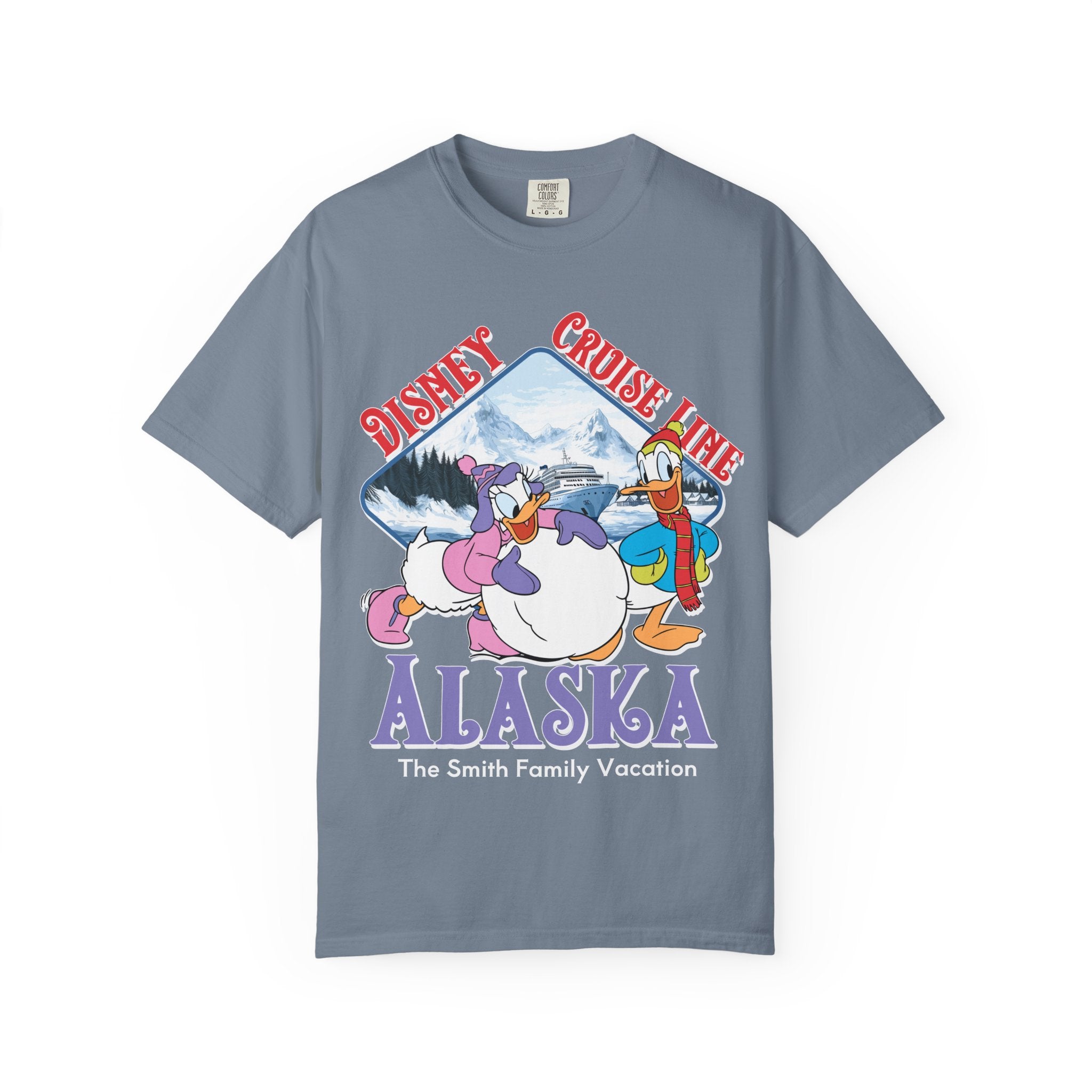 Magical Cruise Line Alaska Shirt - Donald & Daisy
