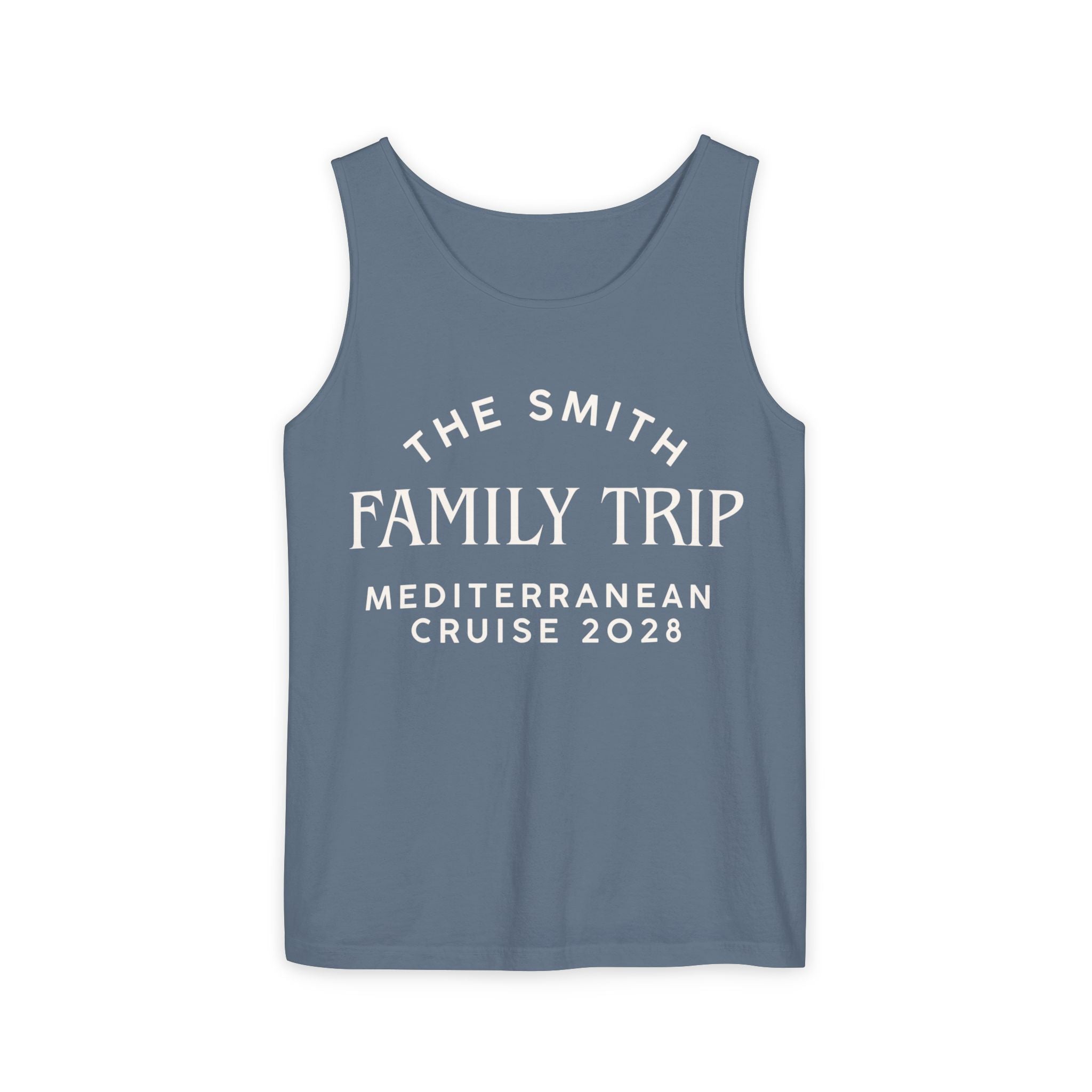 Personalized Arched Text Tank Top - Suite Escape