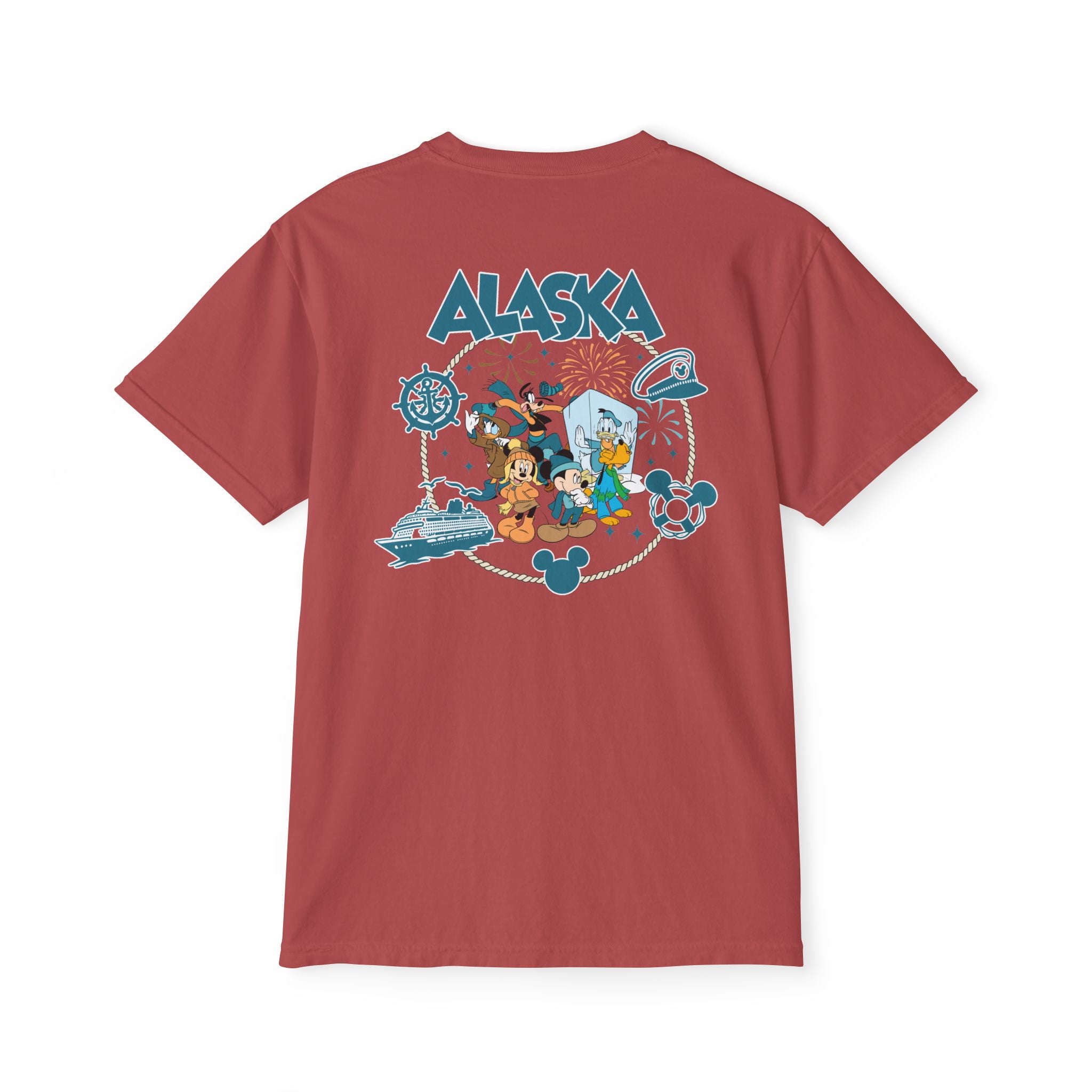 Magical Cruise Line Alaska Pocket Tee - Minnie