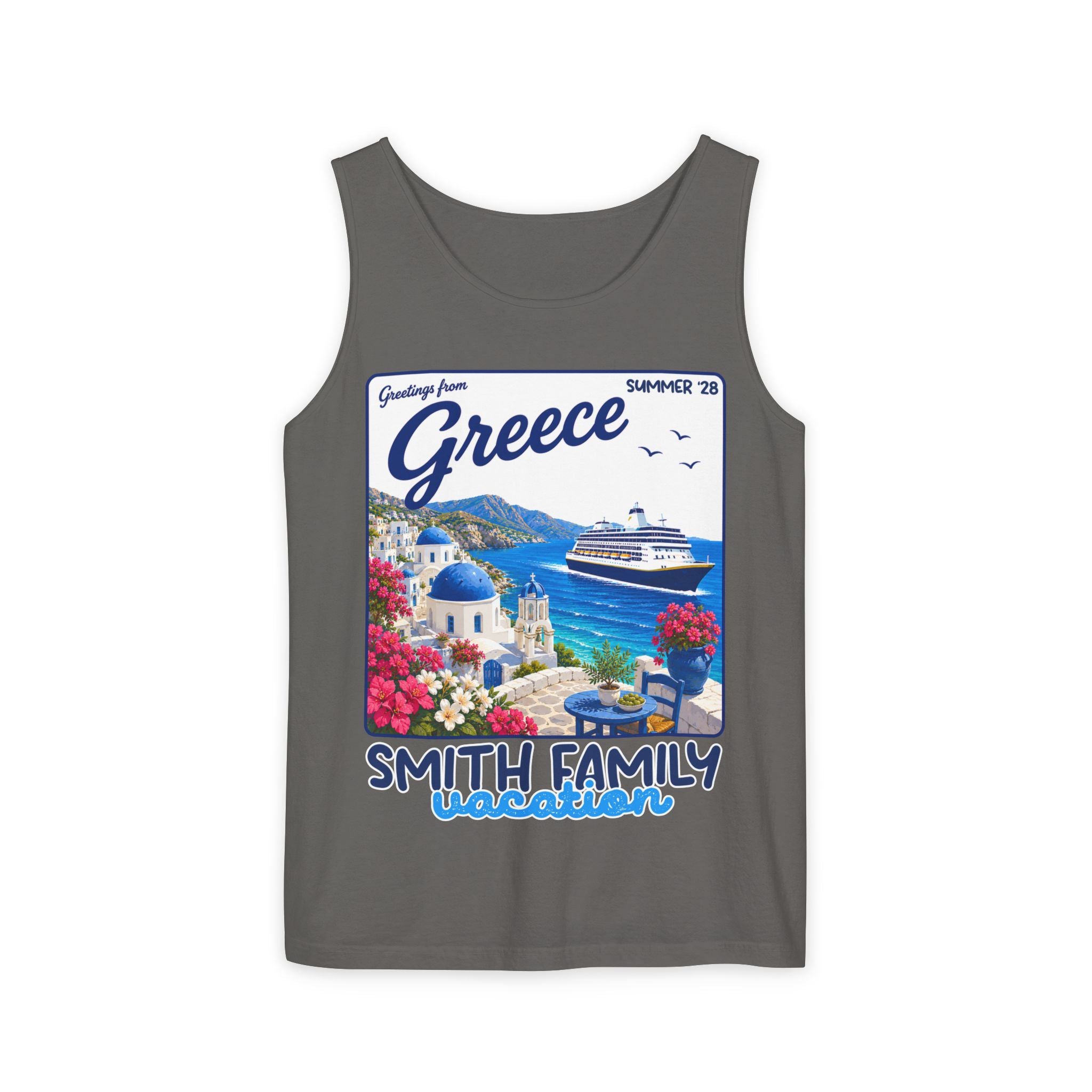 Greetings from Greece Tank Top - Suite Escape