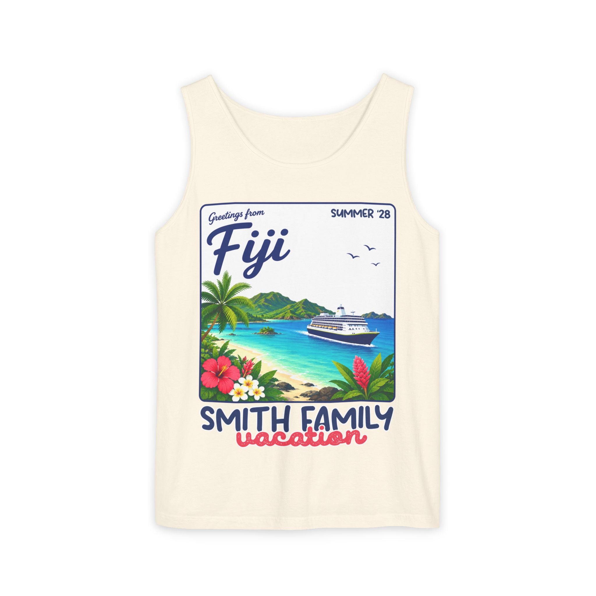 Greetings from Fiji Tank Top - Suite Escape