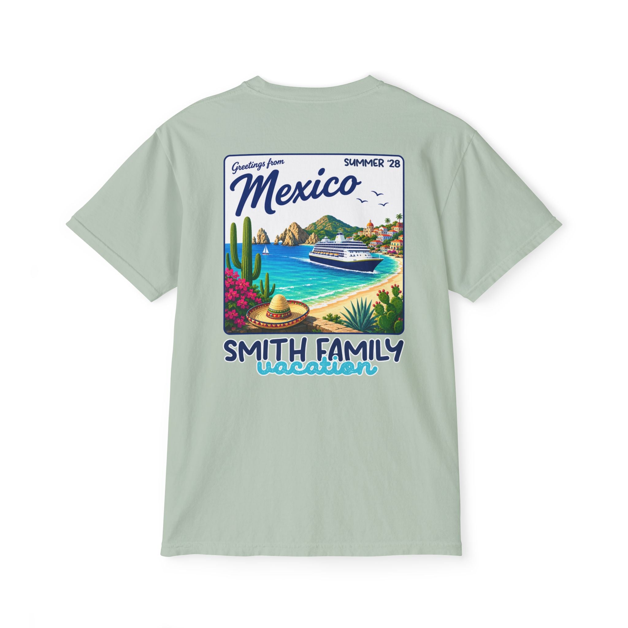 Greetings from Mexico Pocket Tee - Suite Escape