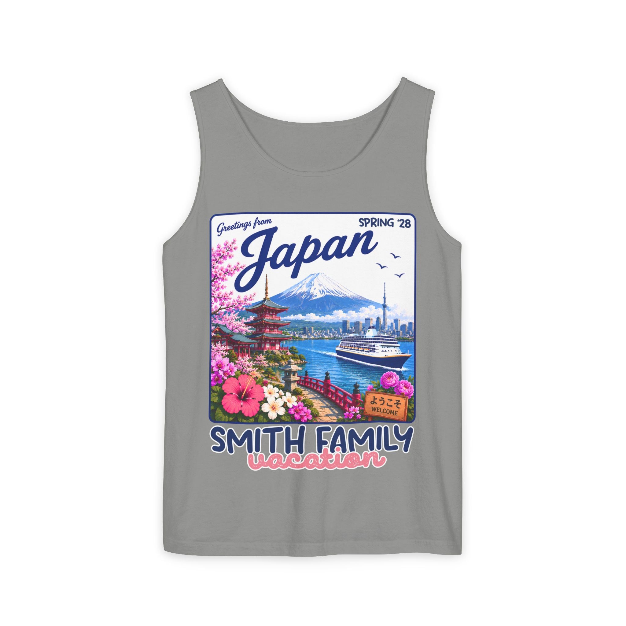 Greetings from Japan Tank Top - Suite Escape