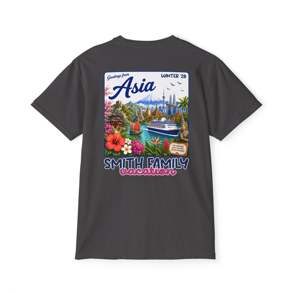 Greetings from Asia Pocket Tee - Suite Escape