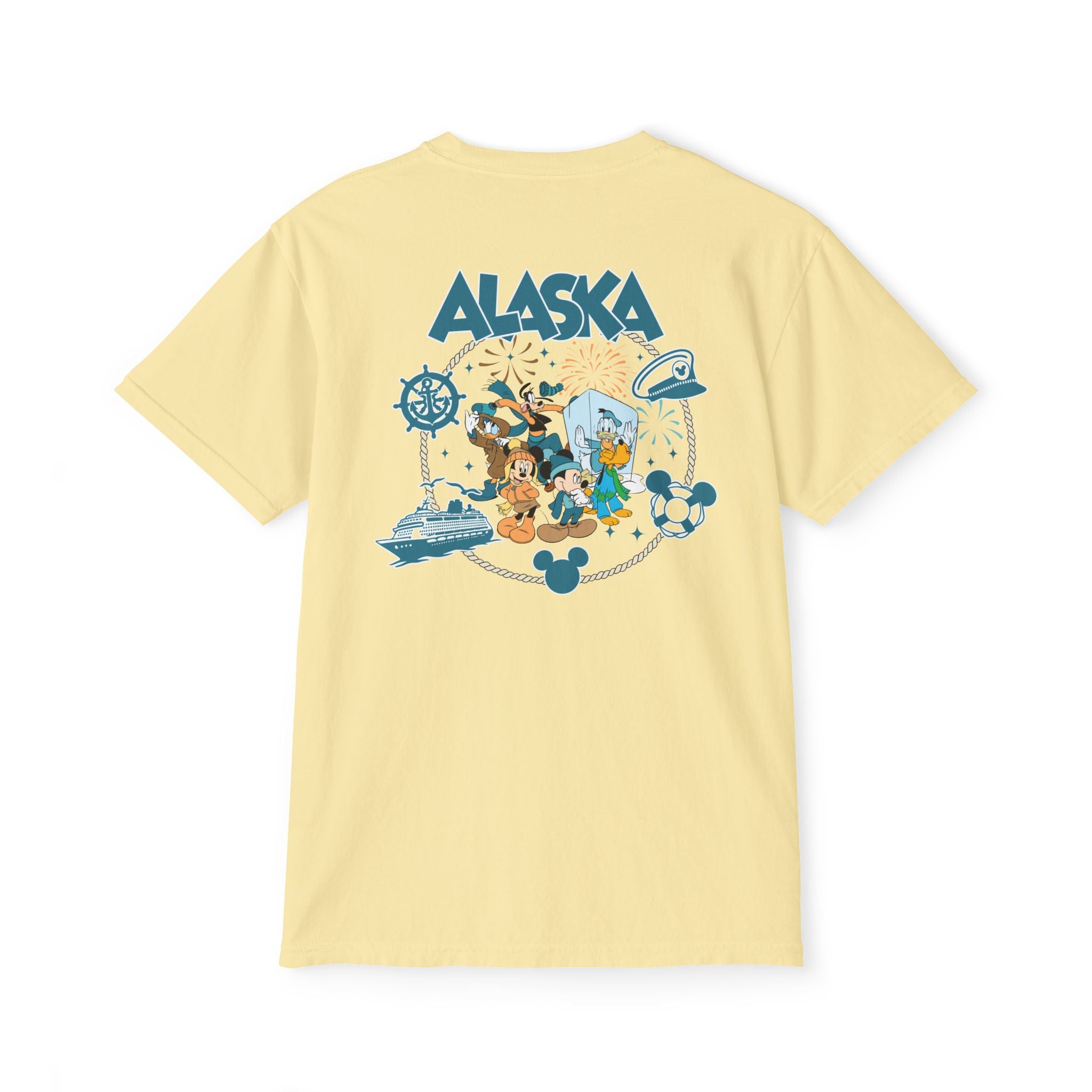 Magical Cruise Line Alaska Pocket Tee - Donald