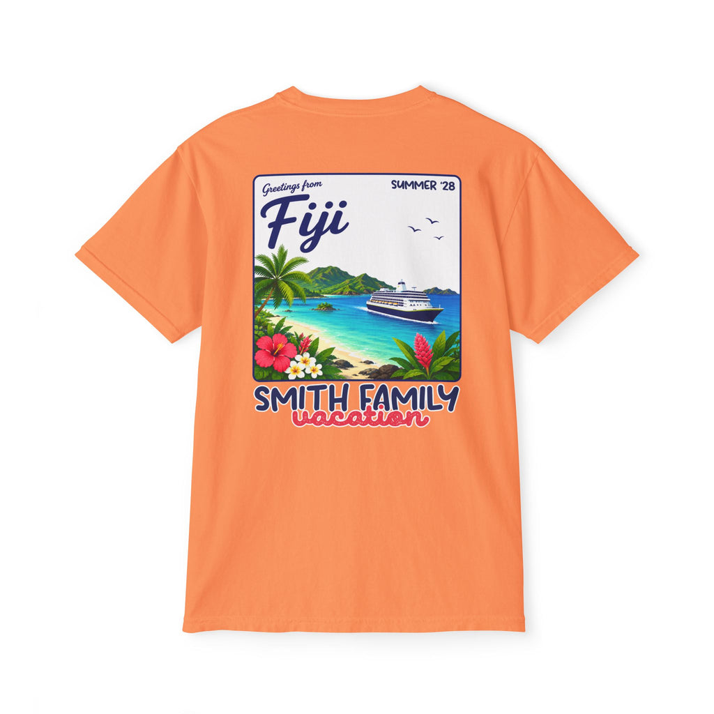 Greetings from Fiji Pocket Tee - Suite Escape