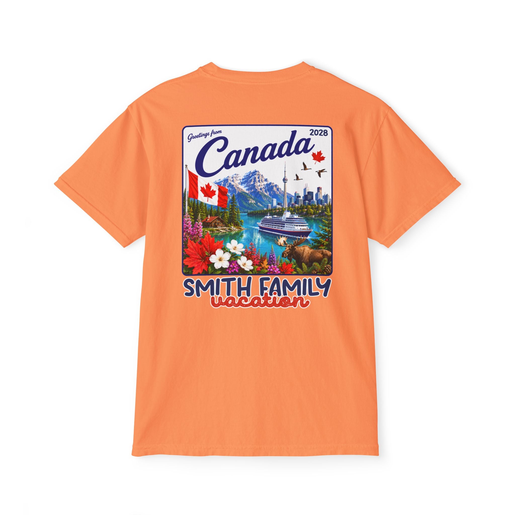 Greetings from Canada Pocket Tee - Suite Escape