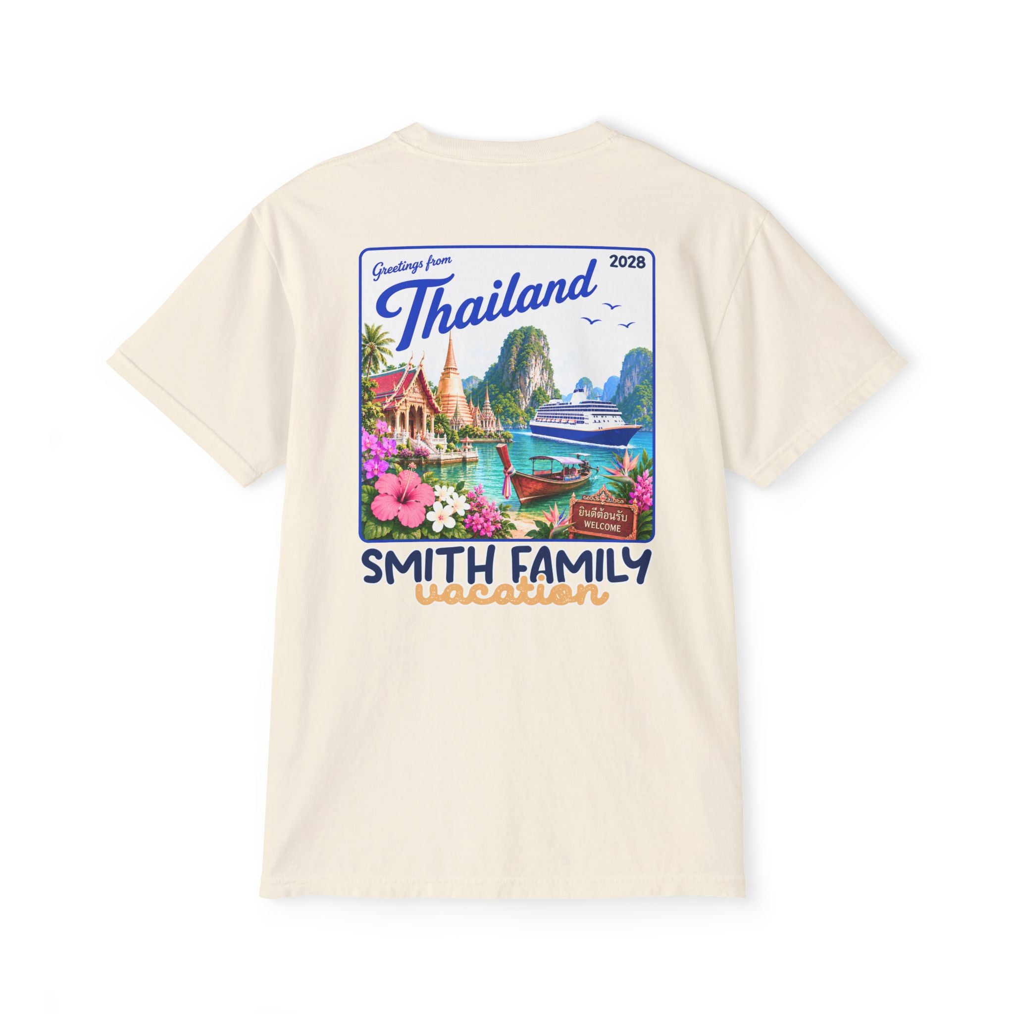 Greetings from Thailand Pocket Tee - Suite Escape