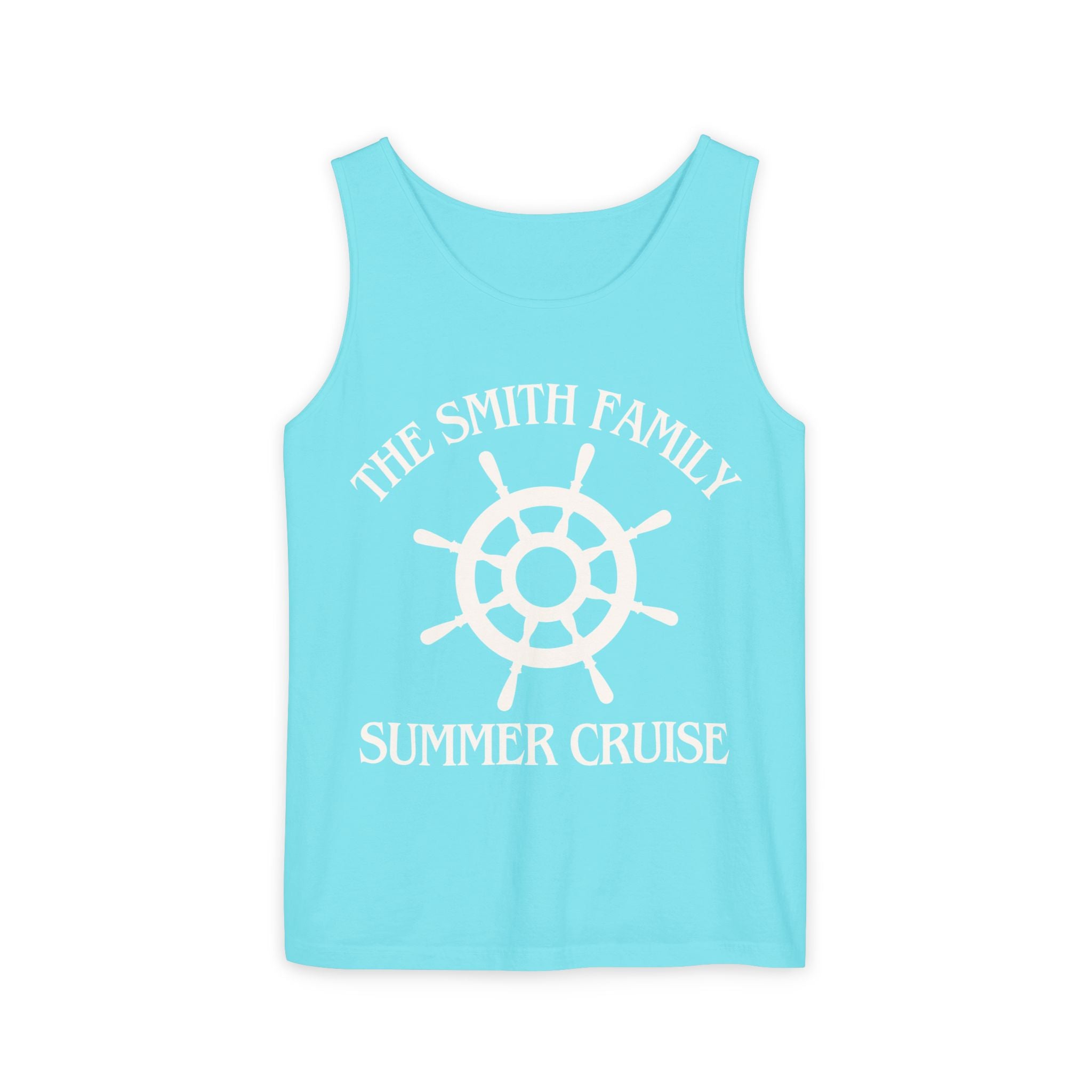 Personalized Ship Wheel Tank Top - Suite Escape
