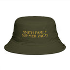 Personalized Gold Text Bucket Hat - Suite Escape