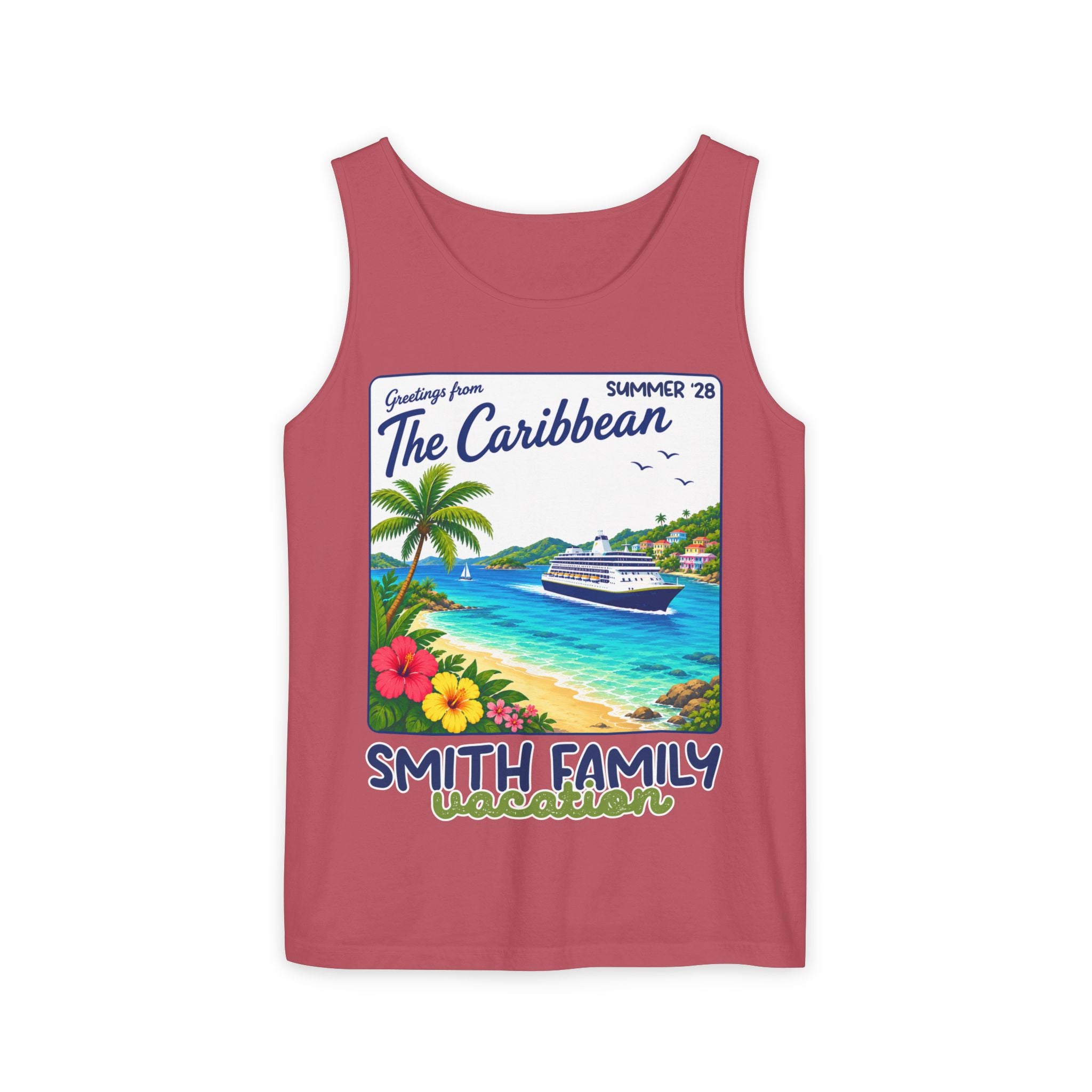 Greetings from the Caribbean Tank Top - Suite Escape