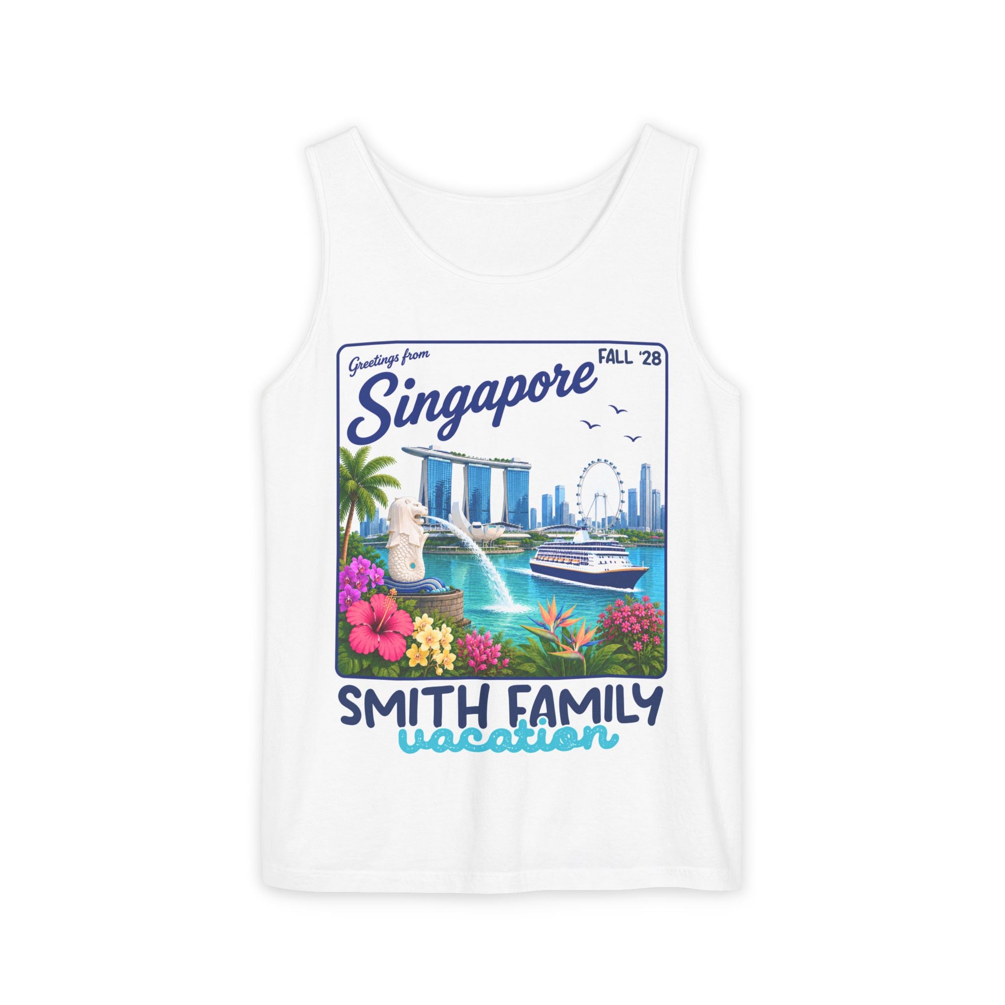 Greetings from Singapore Tank Top - Suite Escape
