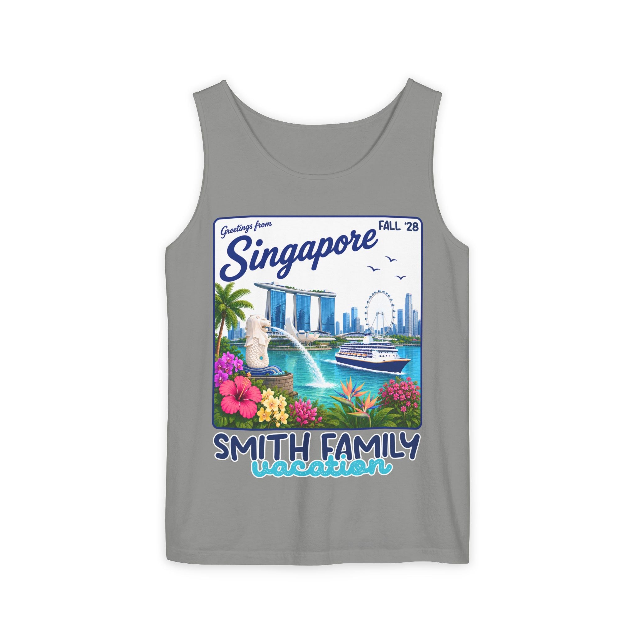 Greetings from Singapore Tank Top - Suite Escape