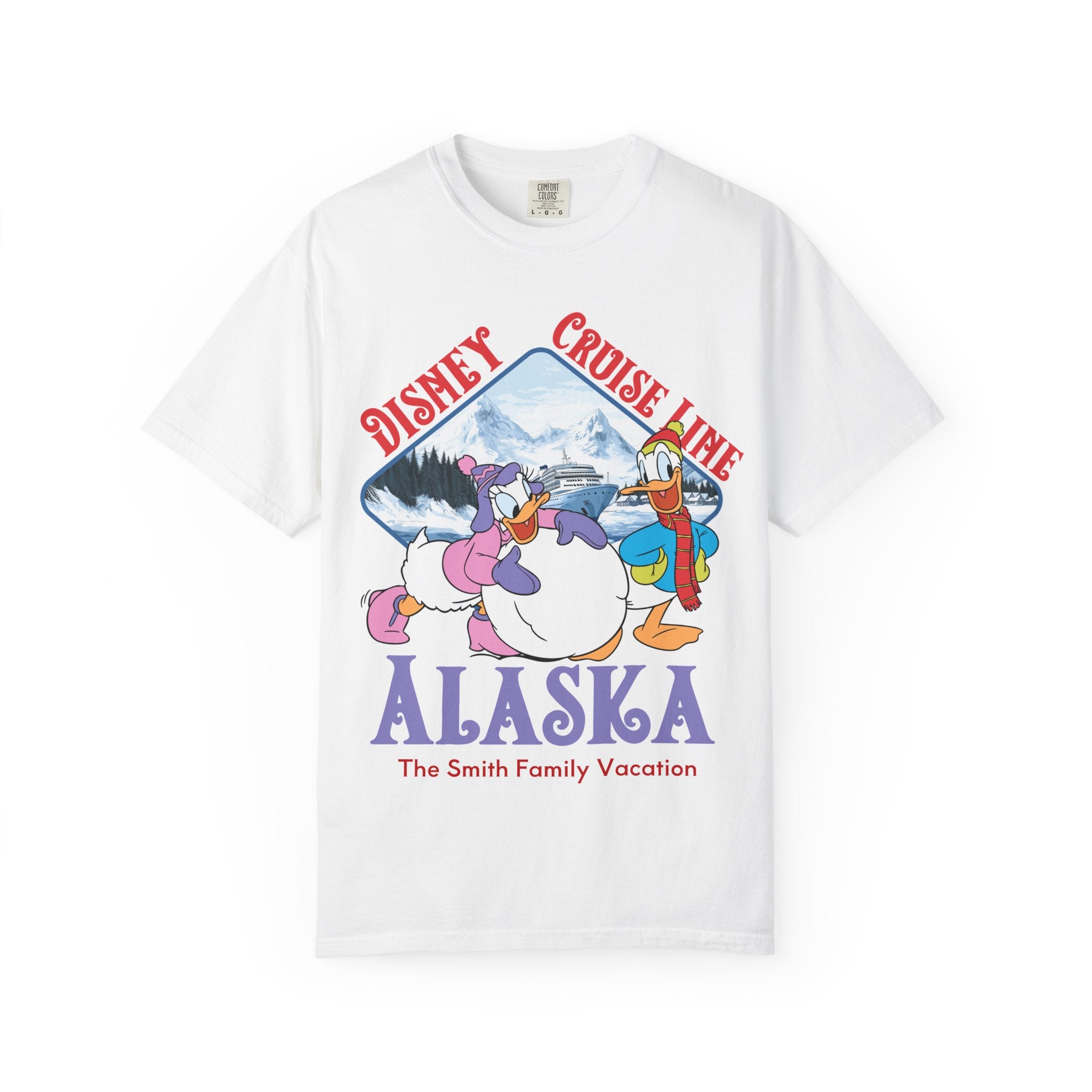 Magical Cruise Line Alaska Shirt - Donald & Daisy