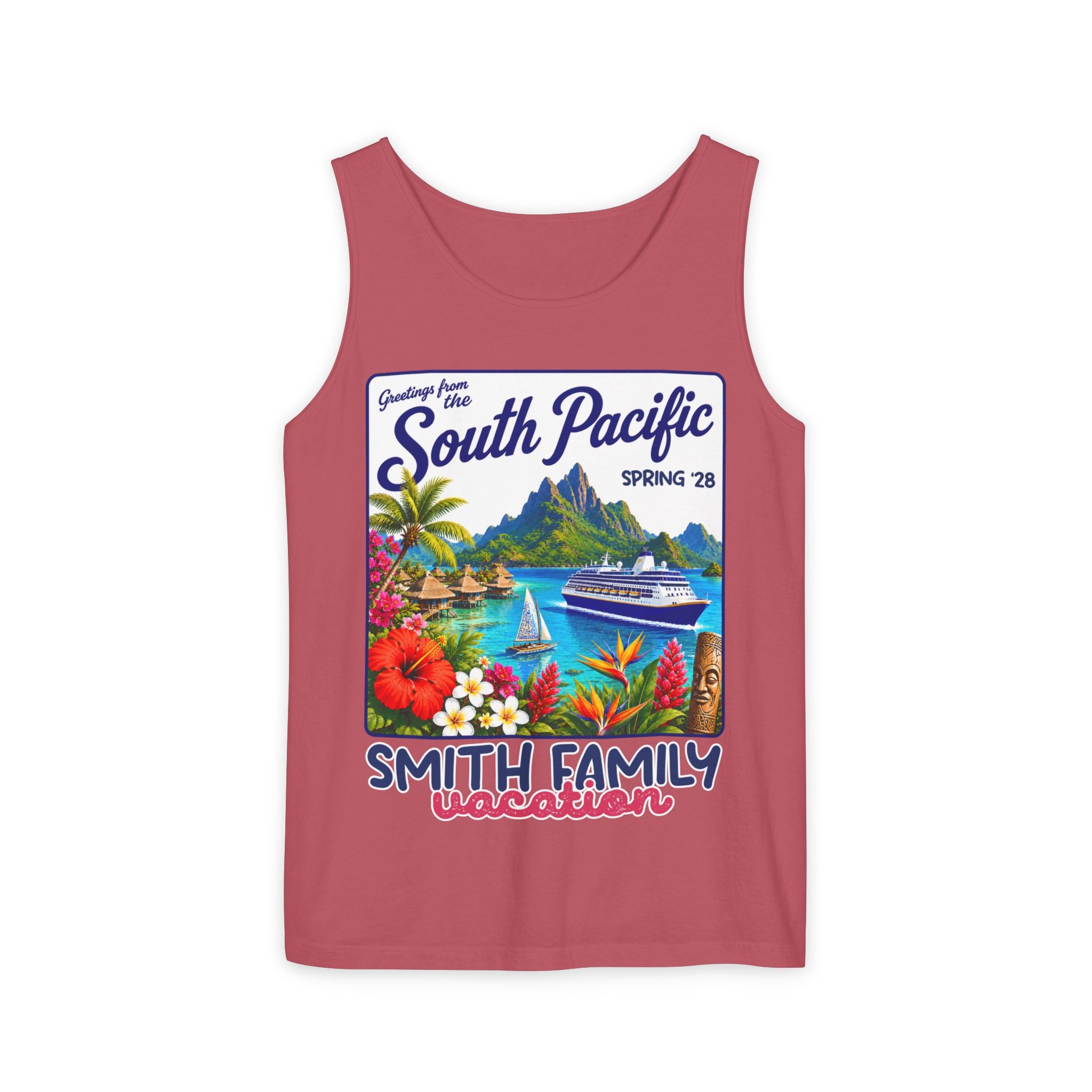 Greetings from the South Pacific Tank Top - Suite Escape