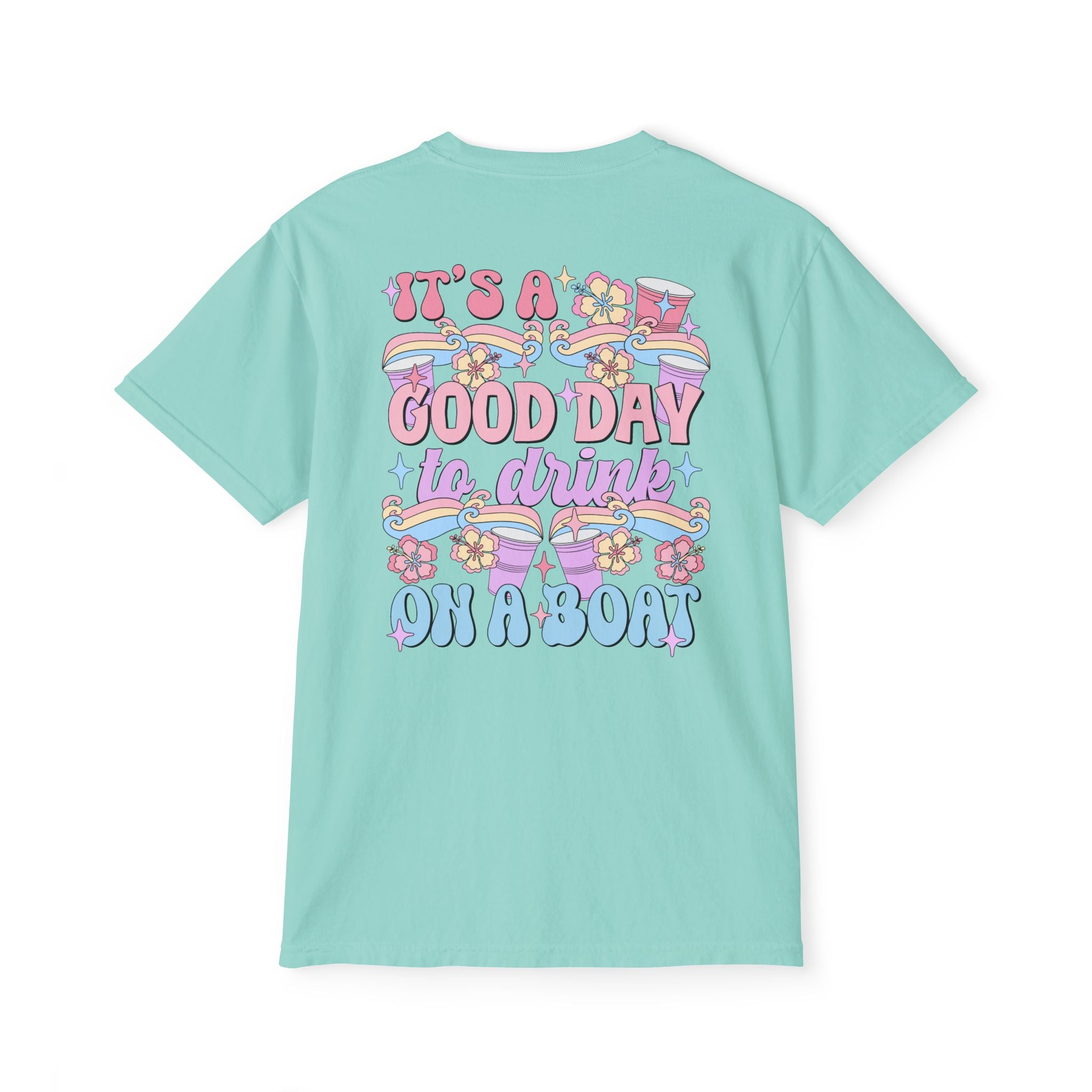 Good Day to Drink On a Boat Pocket Tee