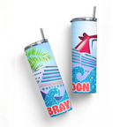 Fun Ship Cruise Line Tumbler - Tropical