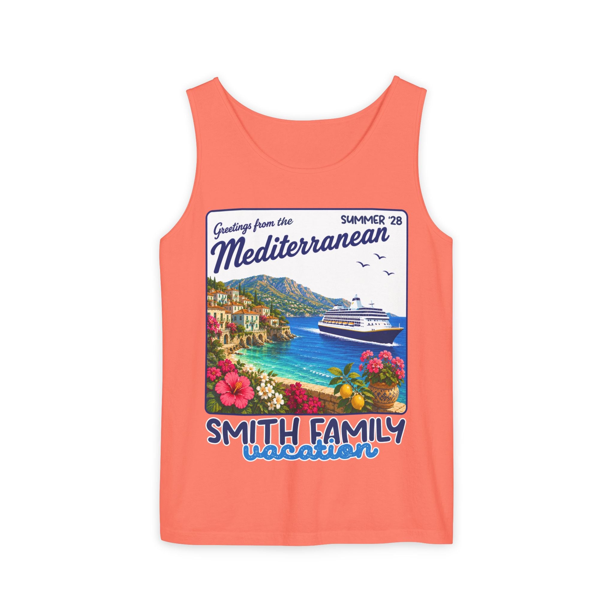 Greetings from the Mediterranean Tank Top - Suite Escape