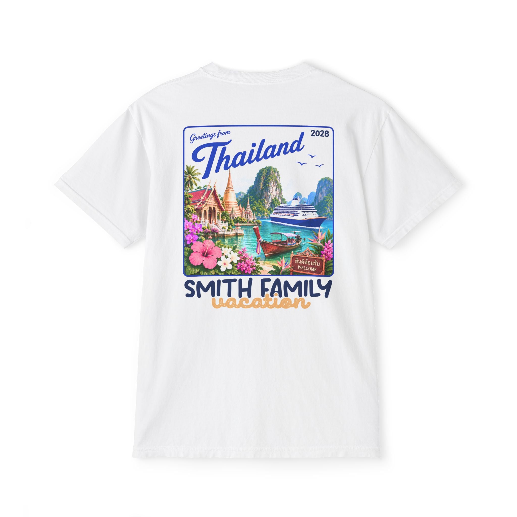 Greetings from Thailand Pocket Tee - Suite Escape