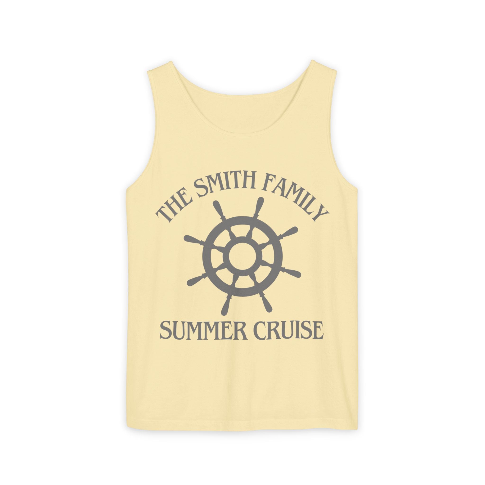 Personalized Ship Wheel Tank Top - Suite Escape