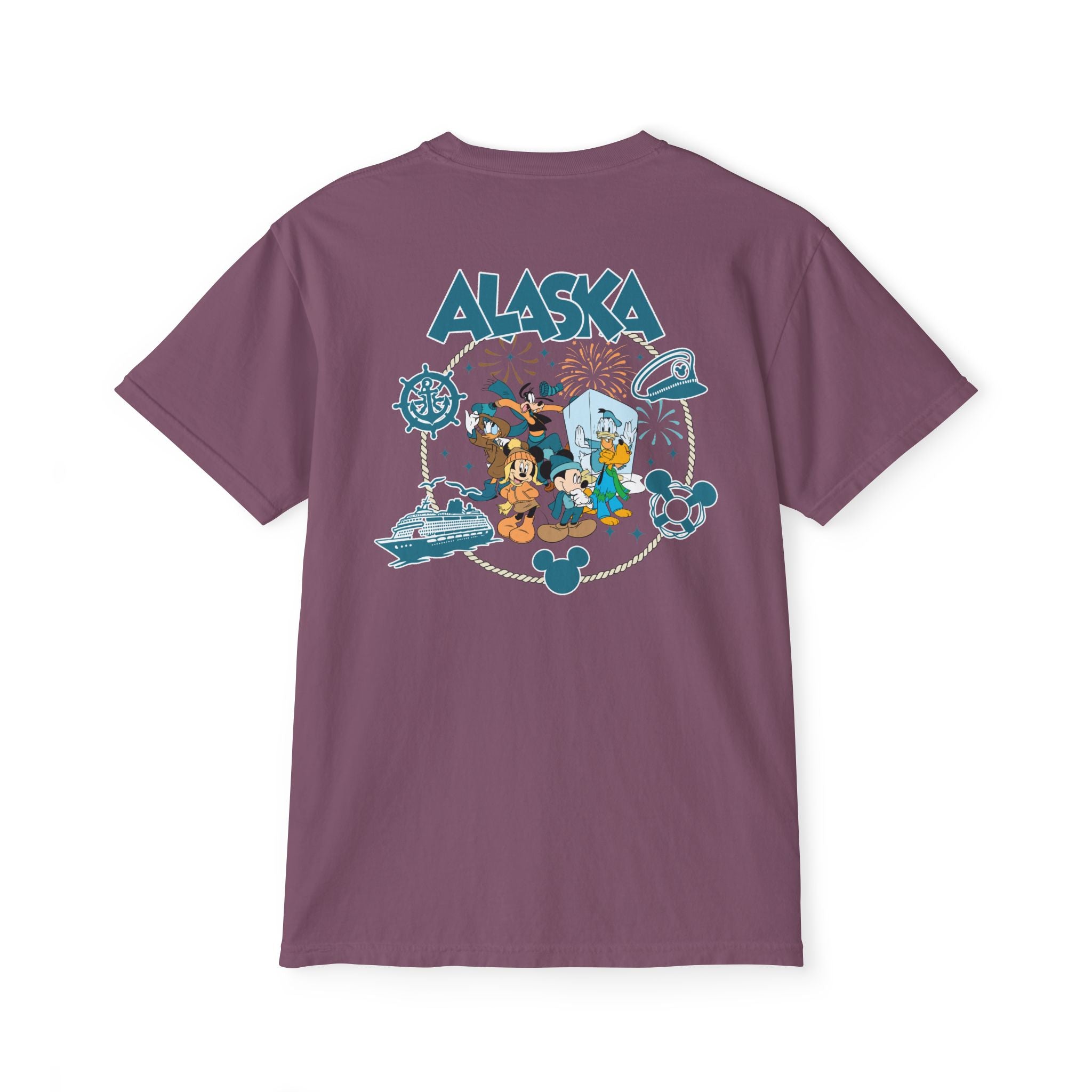 Magical Cruise Line Alaska Pocket Tee - Donald