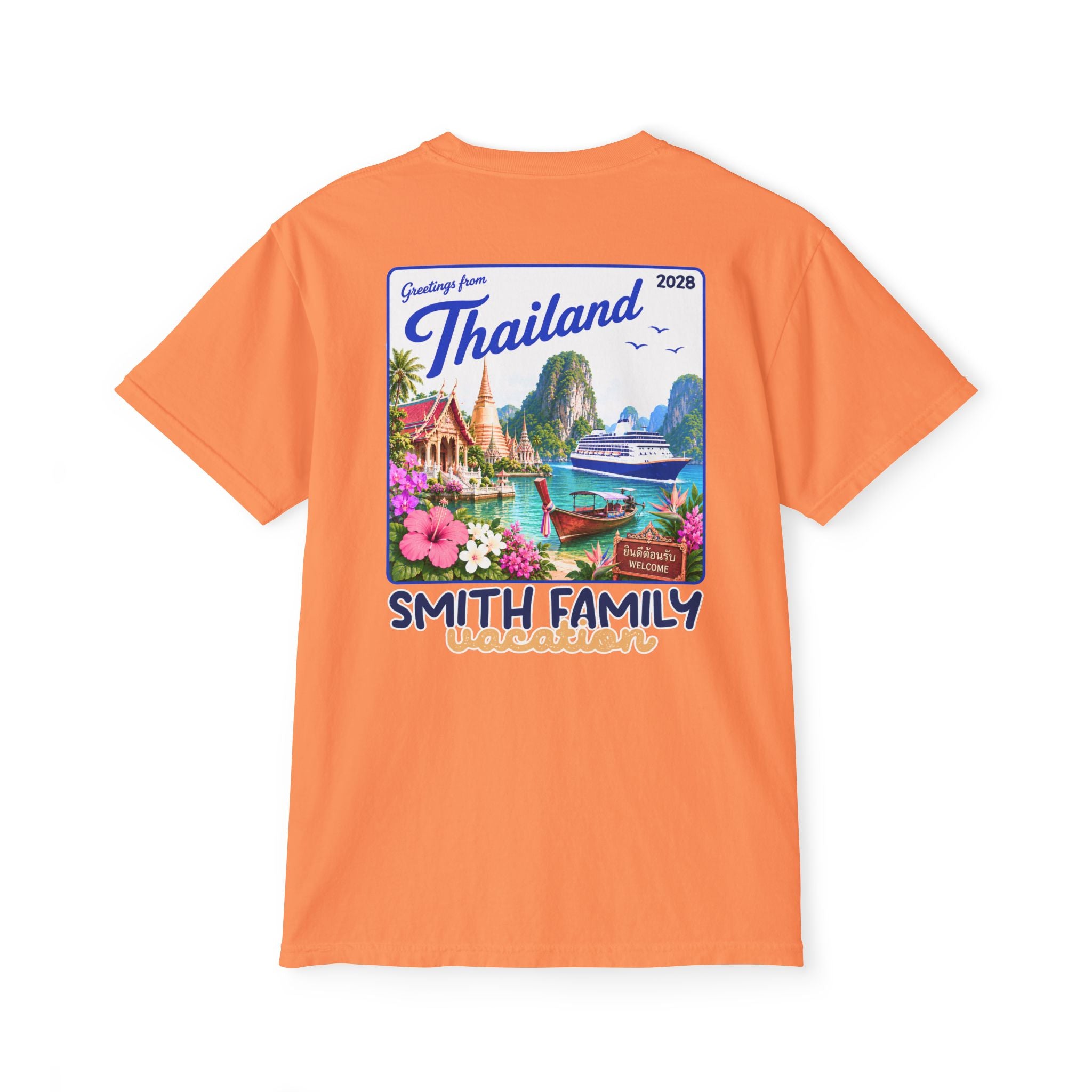 Greetings from Thailand Pocket Tee - Suite Escape