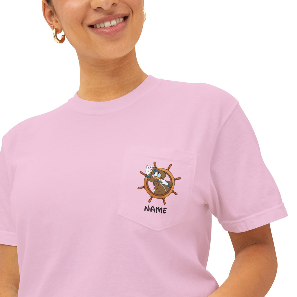 Magical Cruise Line Alaska Pocket Tee - Daisy