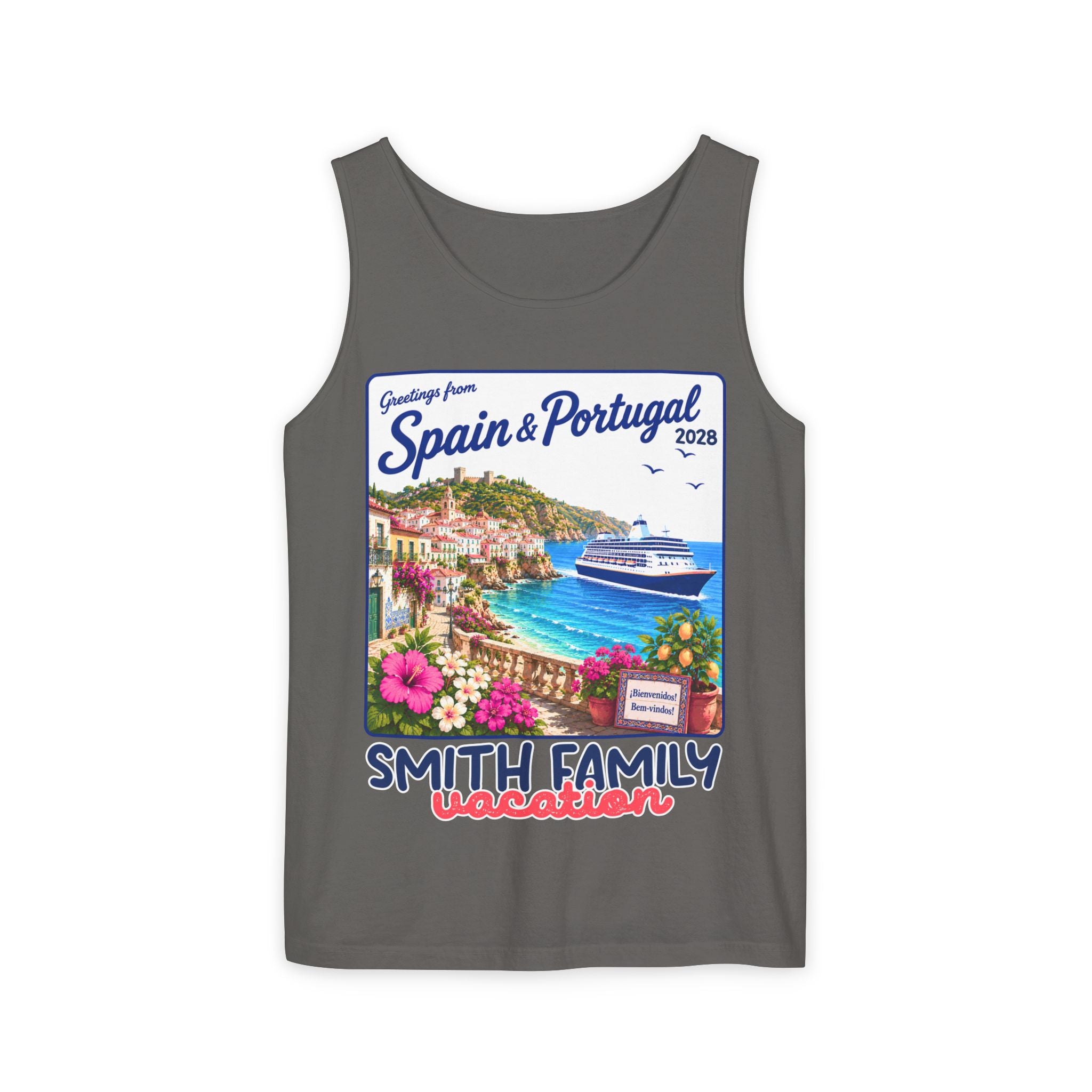 Greetings from Spain & Portugal Tank Top - Suite Escape